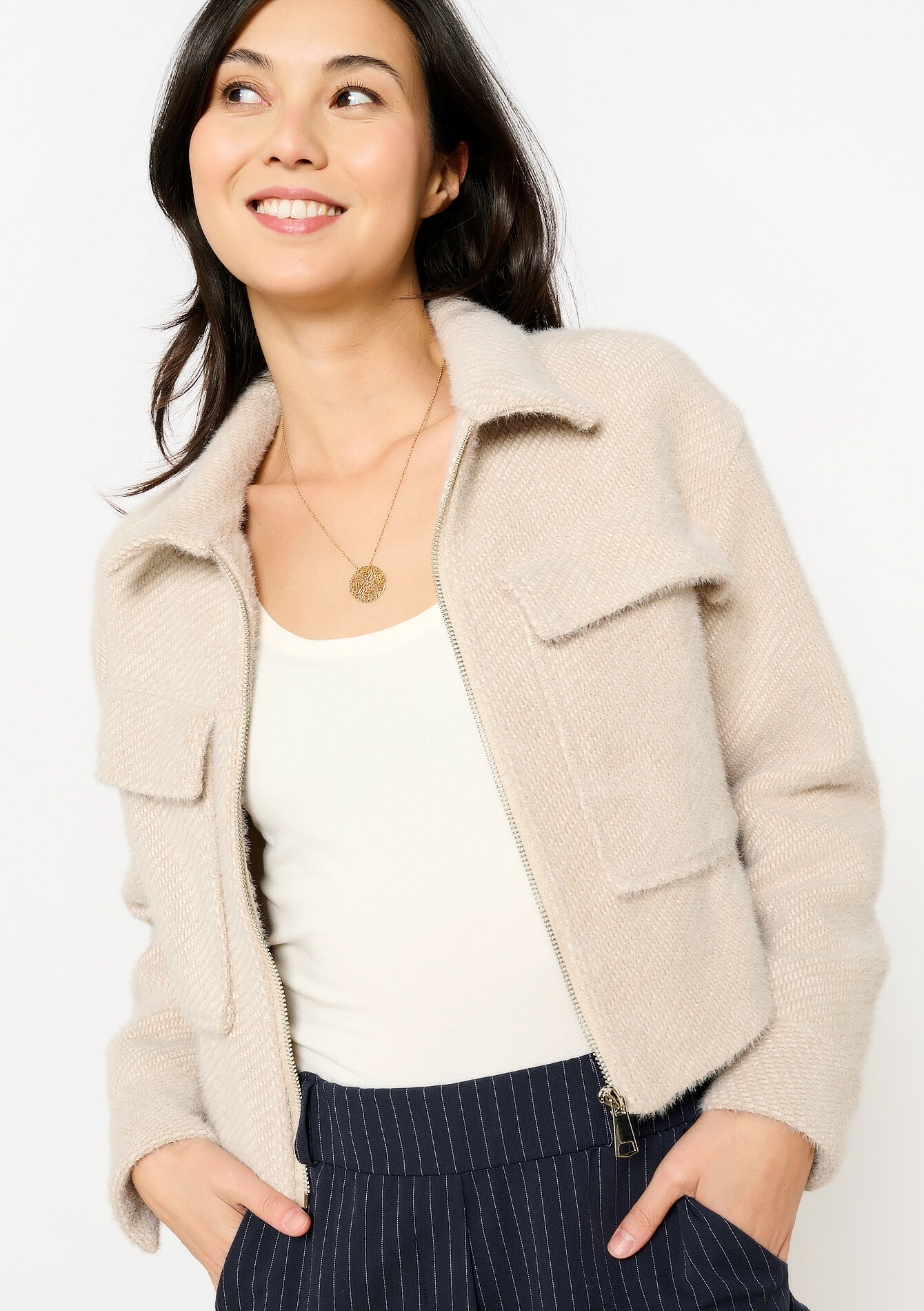 Zacht jasje, Zacht jasje - LT BEIGE - 09001461_2527