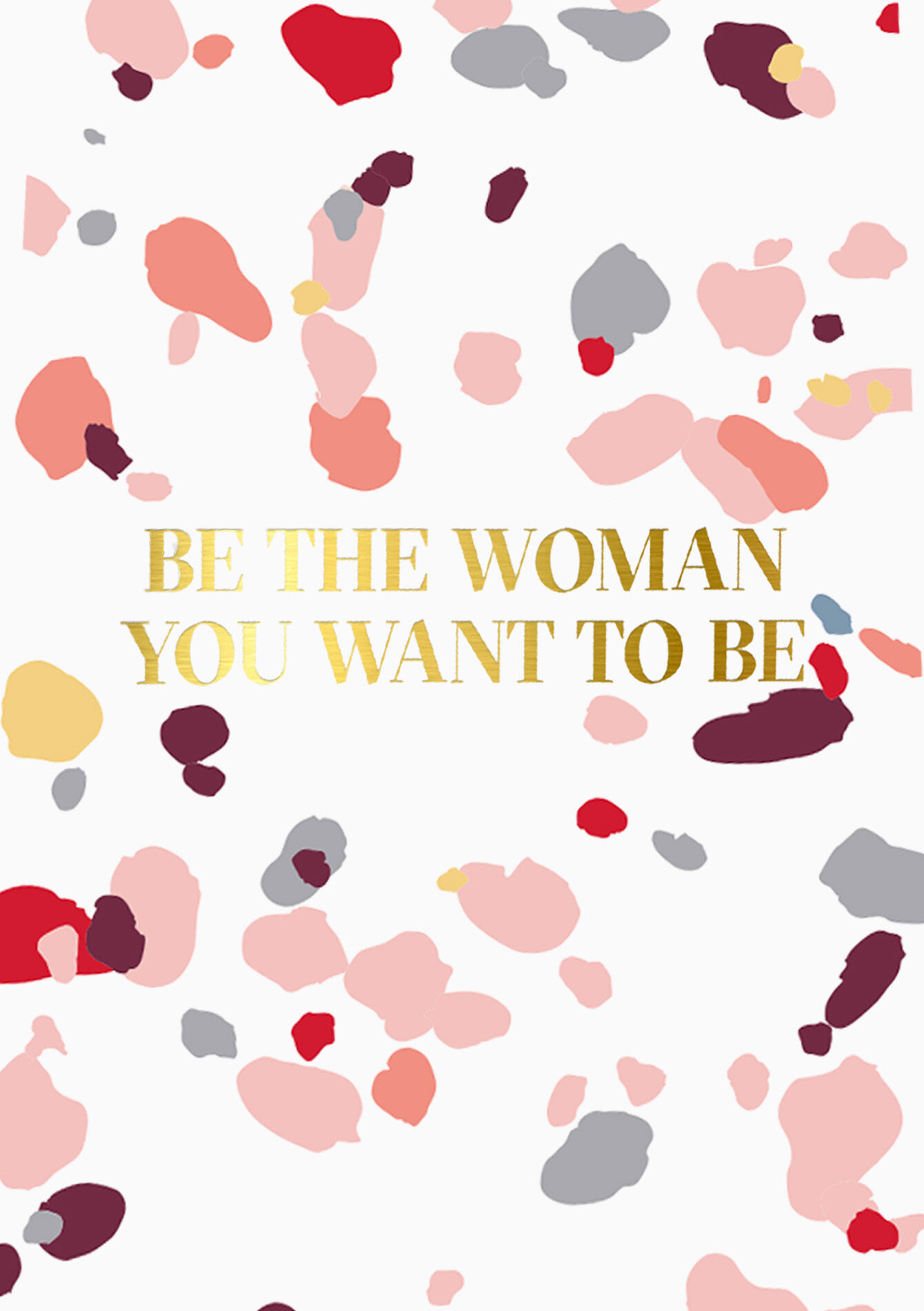 Gift card - BE THE WOMAN YOU WANT TO BE - 993290