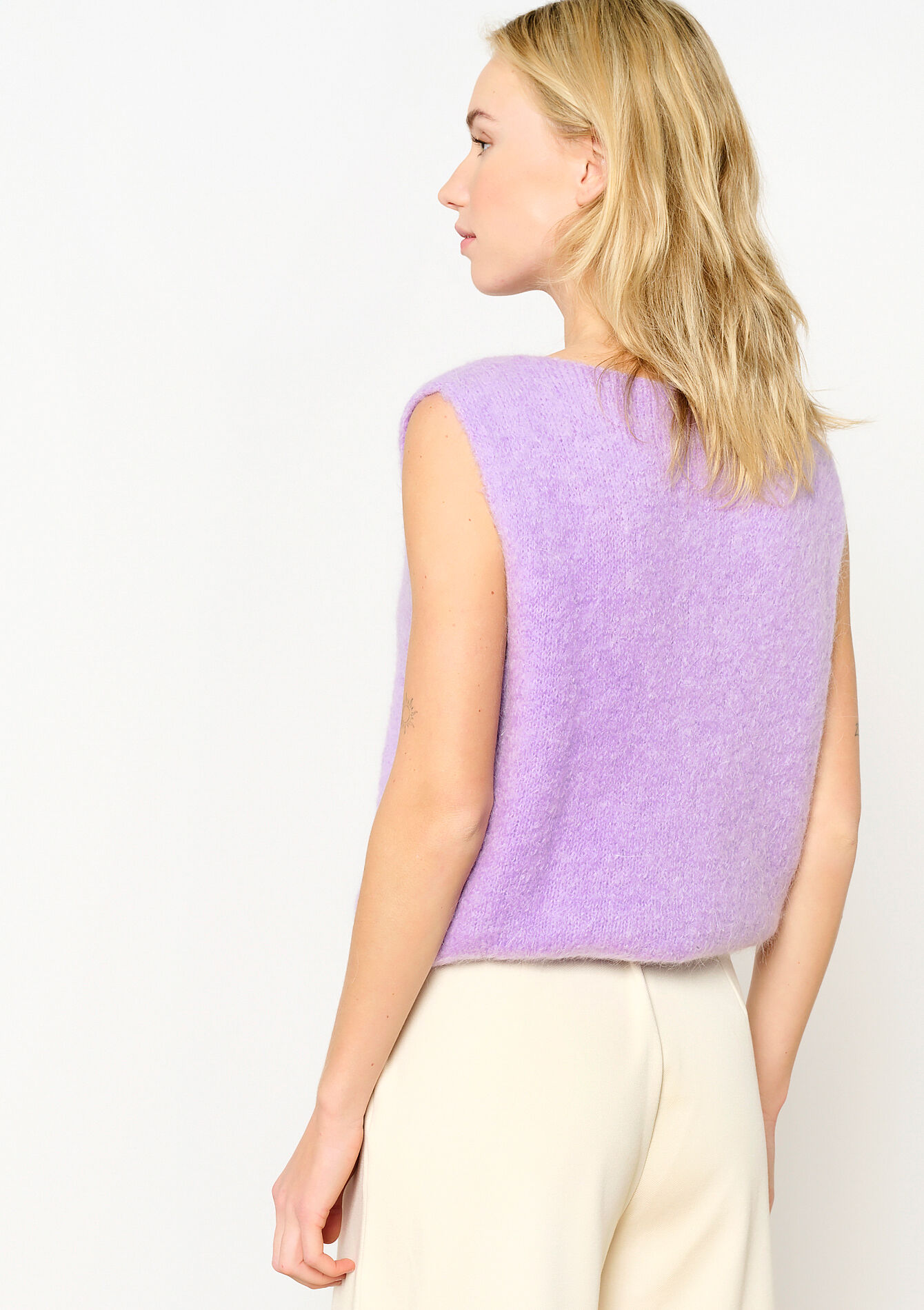 Débardeur ample, Débardeur ample - PASTEL LILAC - 04006492_1493