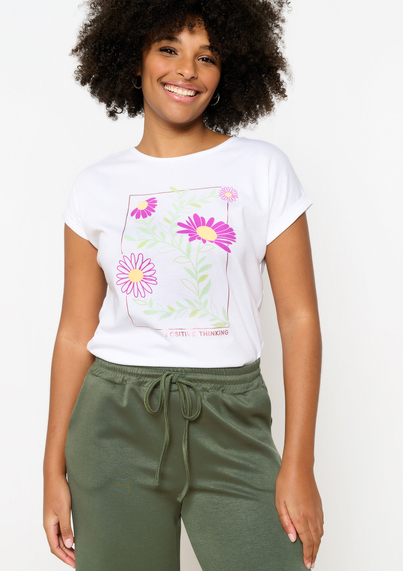 T-shirt met artwork, T-shirt met artwork - OPTICAL WHITE - 02301643_1019