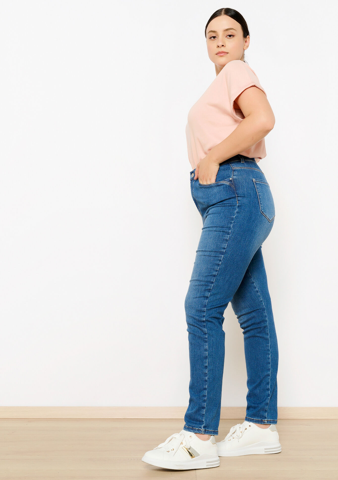 Multiple size slim jeans, Multiple size slim jeans - MEDIUM BLUE - 22000474_0500