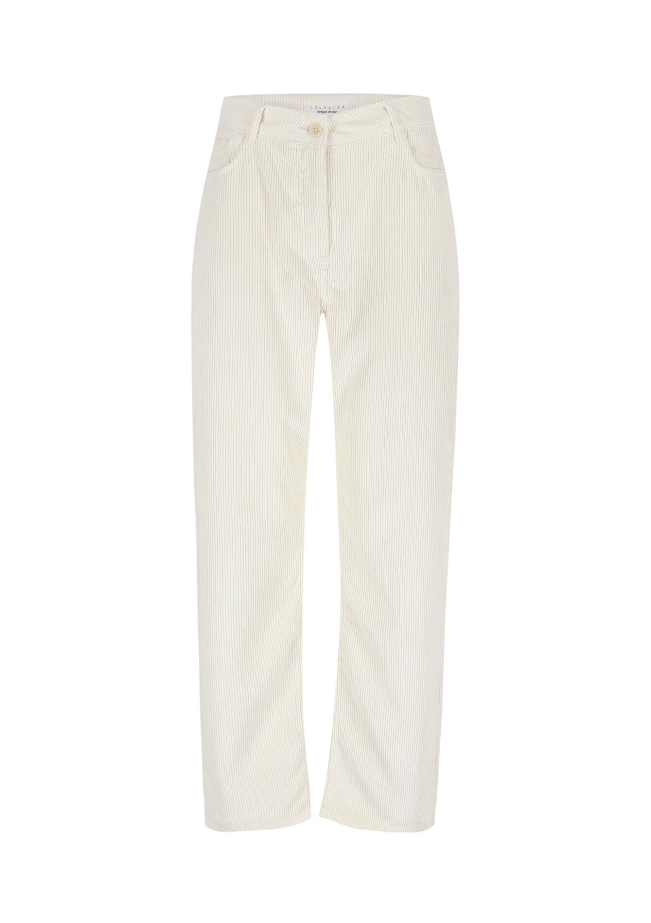 Corduroy broek, Corduroy broek - VANILLA WHITE - 06100627_1013