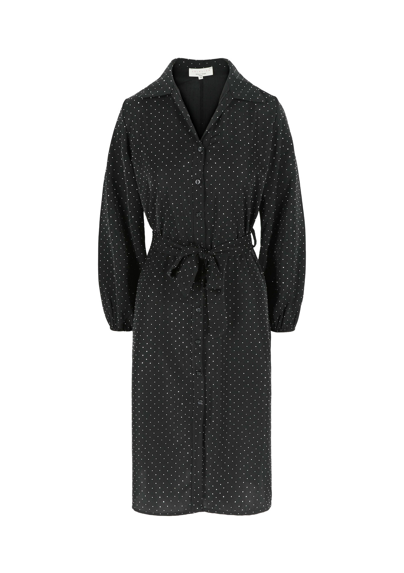 Hemdjurk met strass, Hemdjurk met strass - BLACK - 08103925_1119