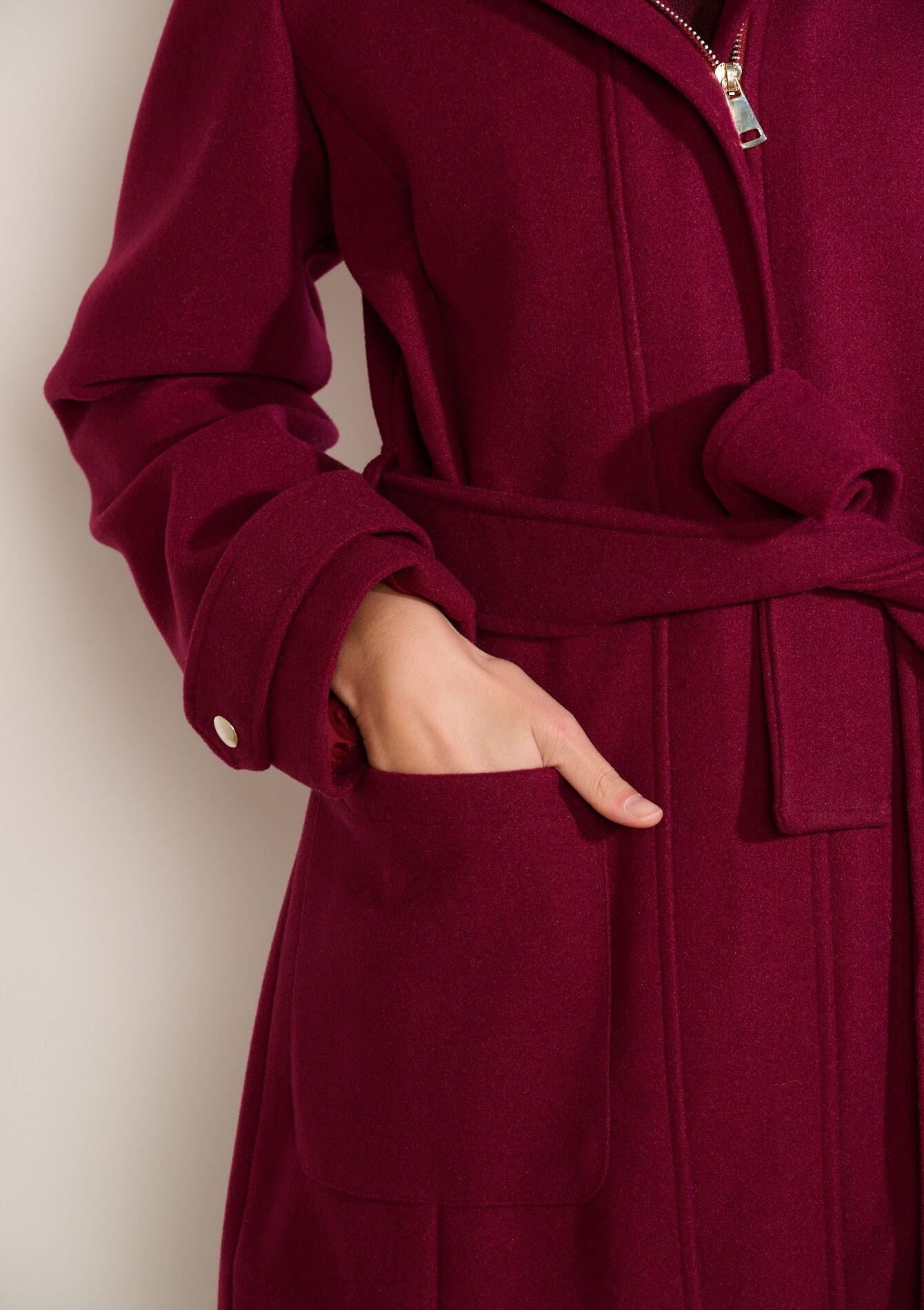 Mantel met capuchon, Mantel met capuchon - BORDEAUX WINE - 23000805_5514