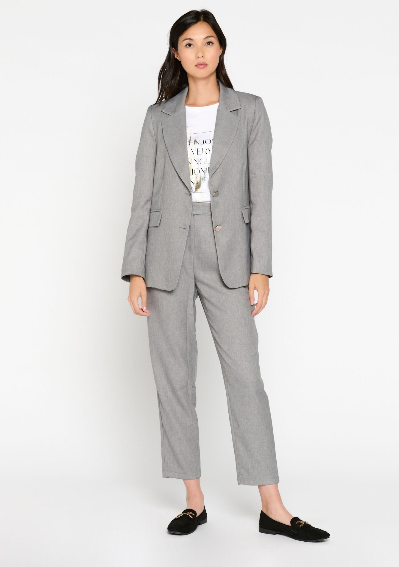 Veste de tailleur, Veste de tailleur - MED GREY - 1084646