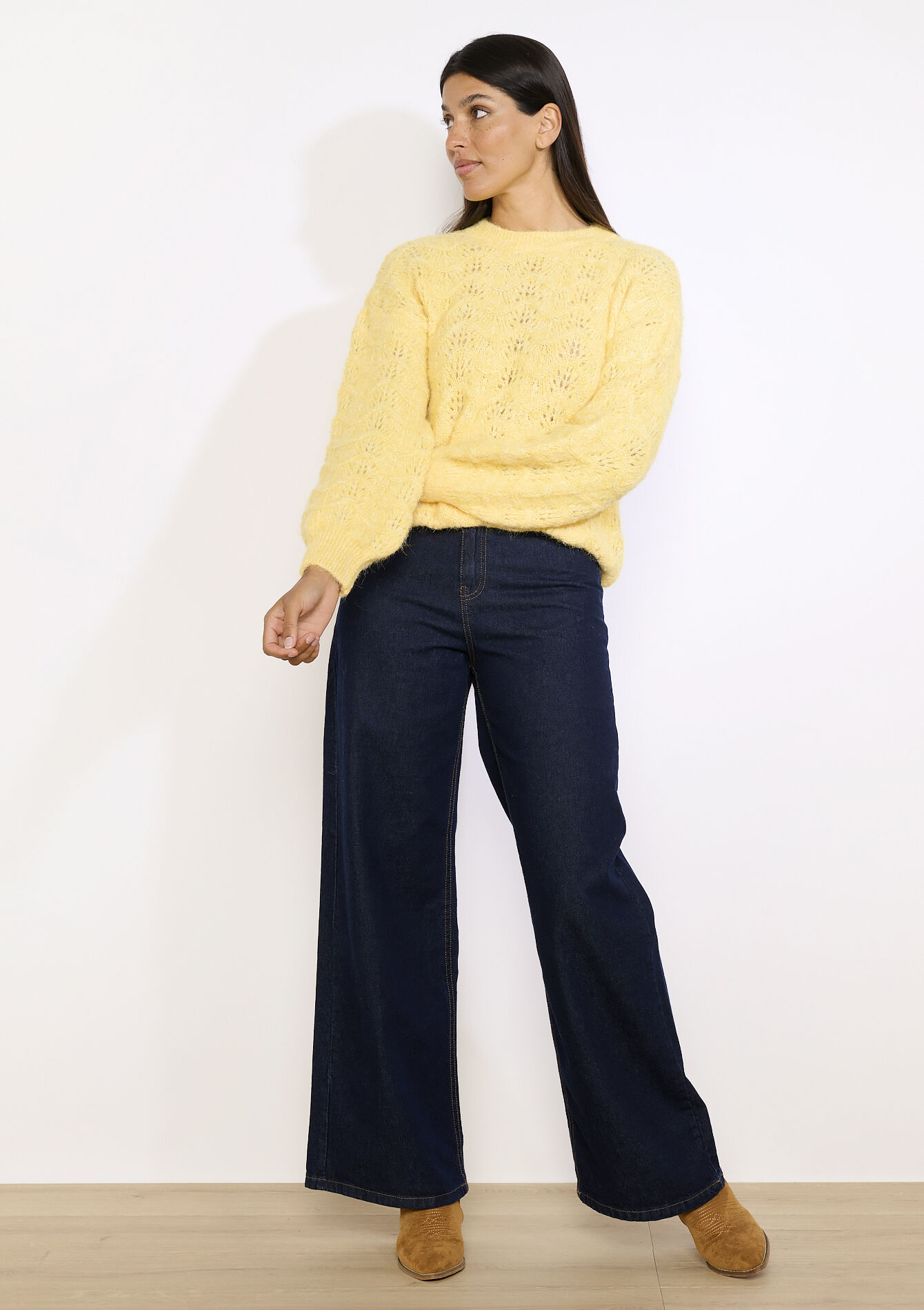 Pull moelleux texturé, Pull moelleux texturé - YELLOW SUN - 04007095_5007