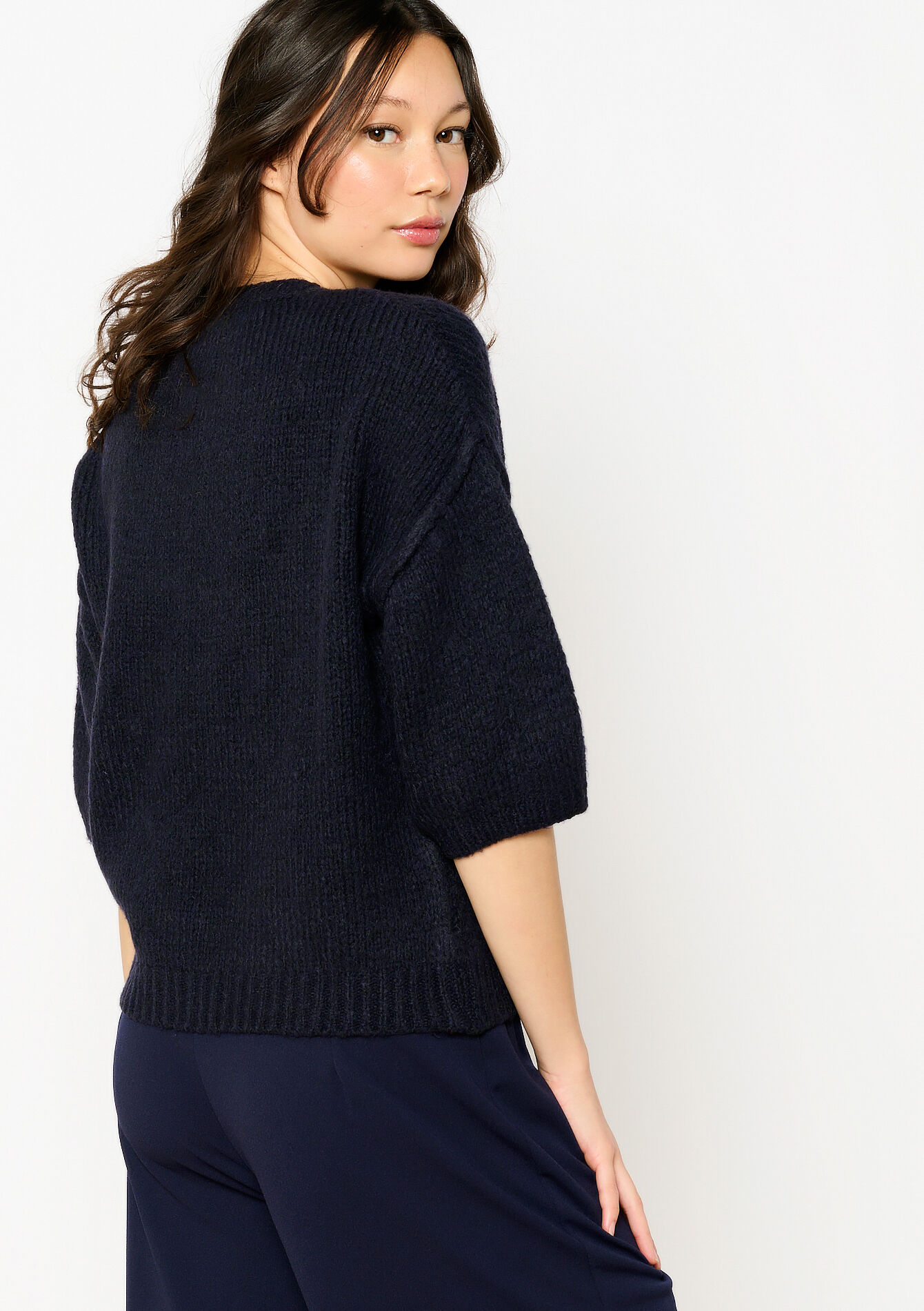 Pullover avec lettrage, Pullover avec lettrage - NAVY BASIC - 04006849_2723
