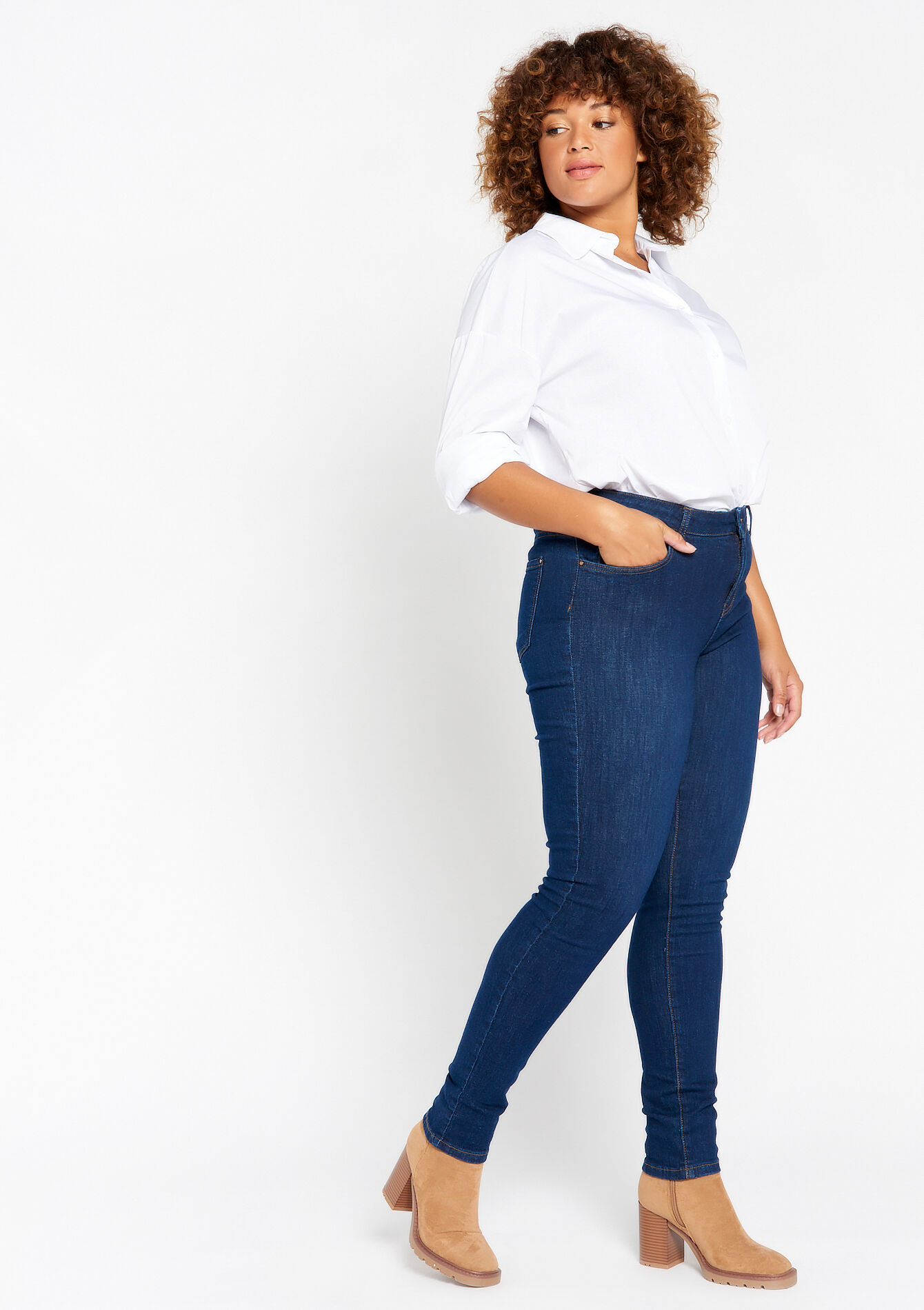 Skinny jeans, Skinny jeans - DARK BLUE - 22000376_0501