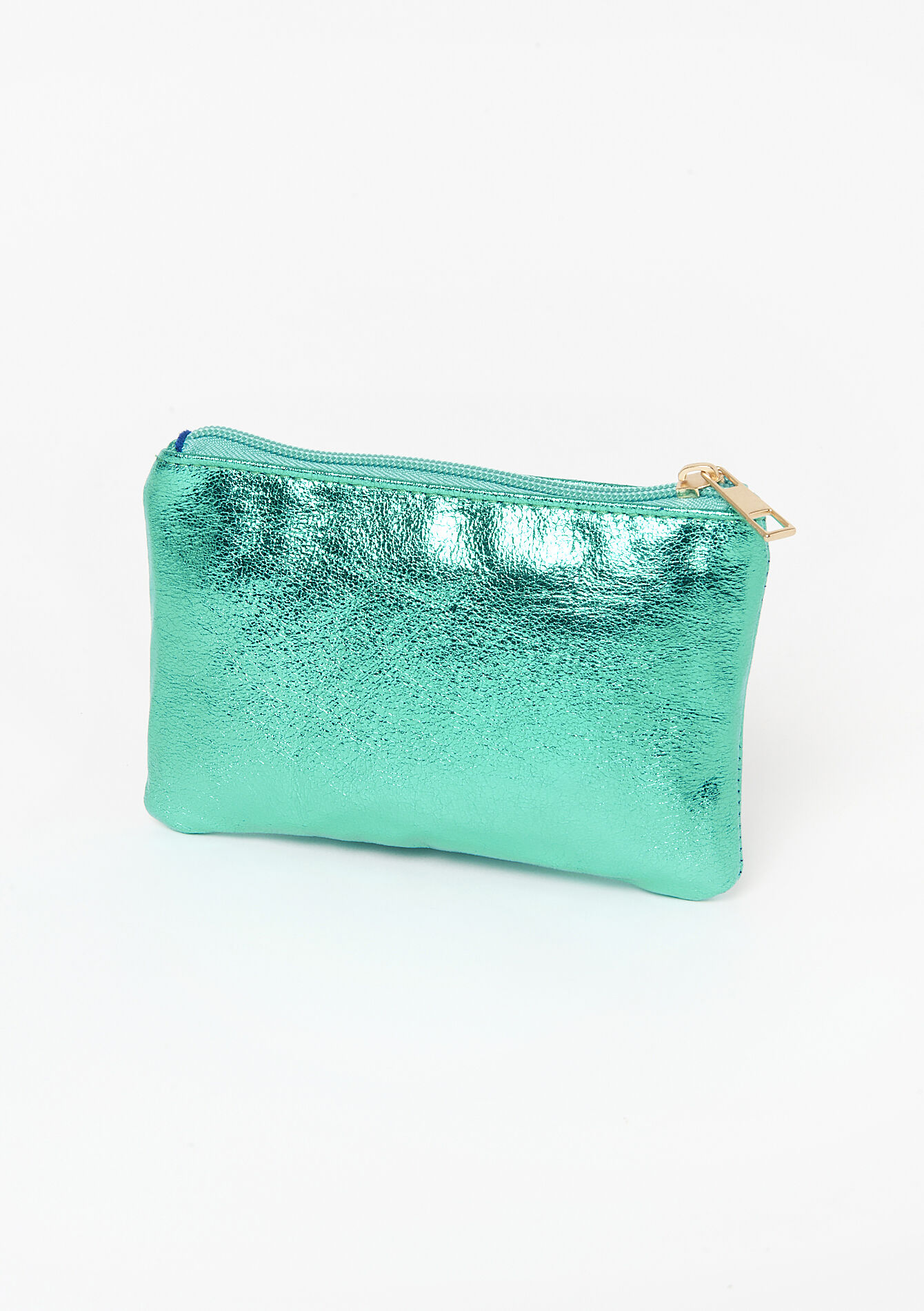 Metallic pouch, Metallic pouch - GREEN EMERALD - 1075270
