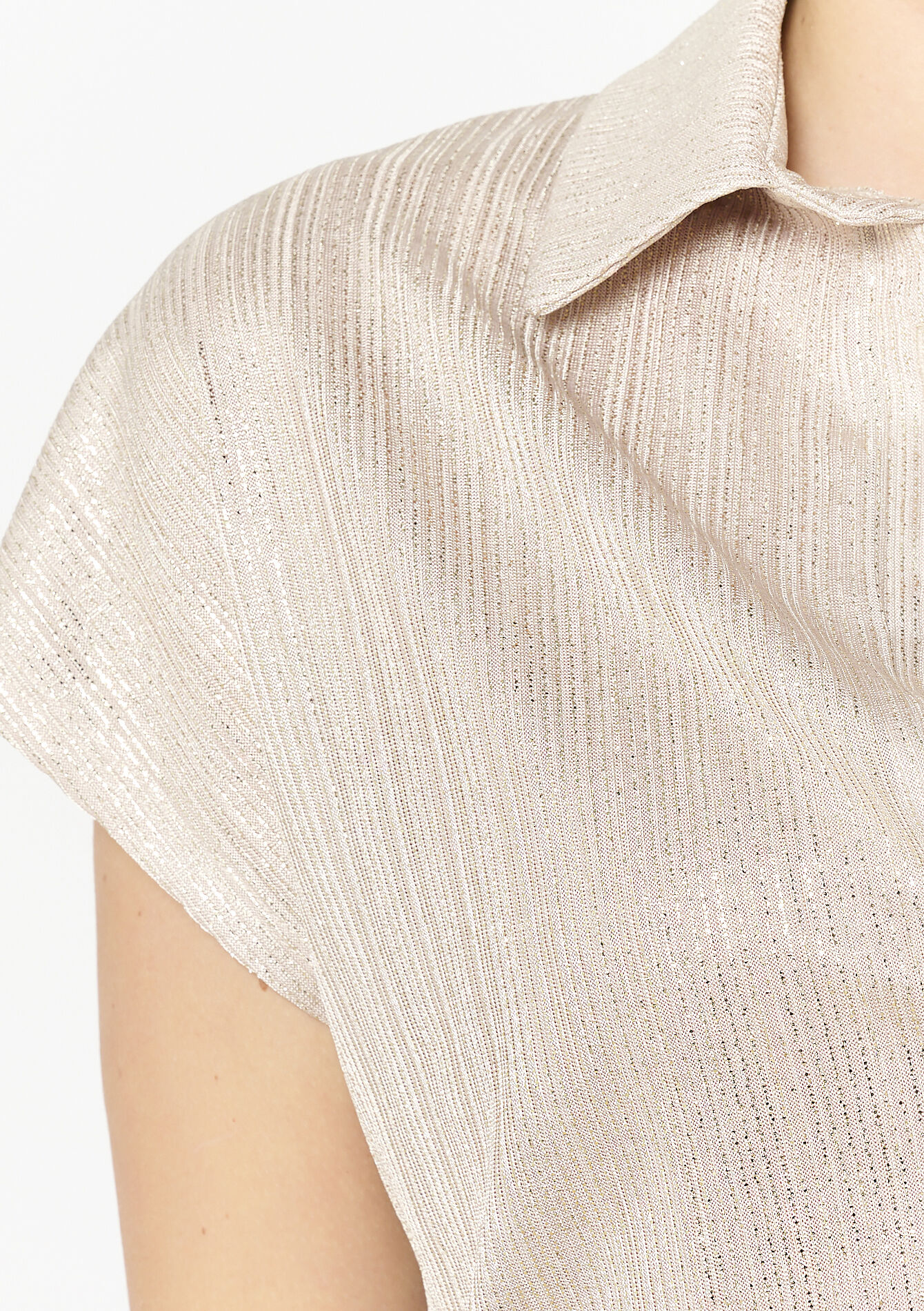 Satijnachtige blouse, Satijnachtige blouse - GOLD - 02301791_1058