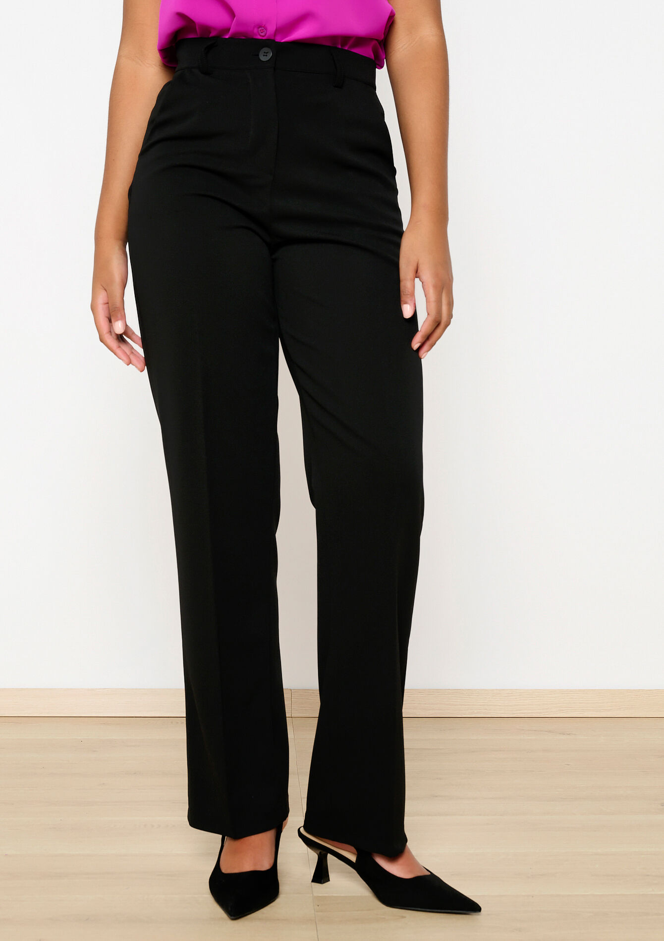 Tailored trousers, Tailored trousers - BLACK - 06100594_1119