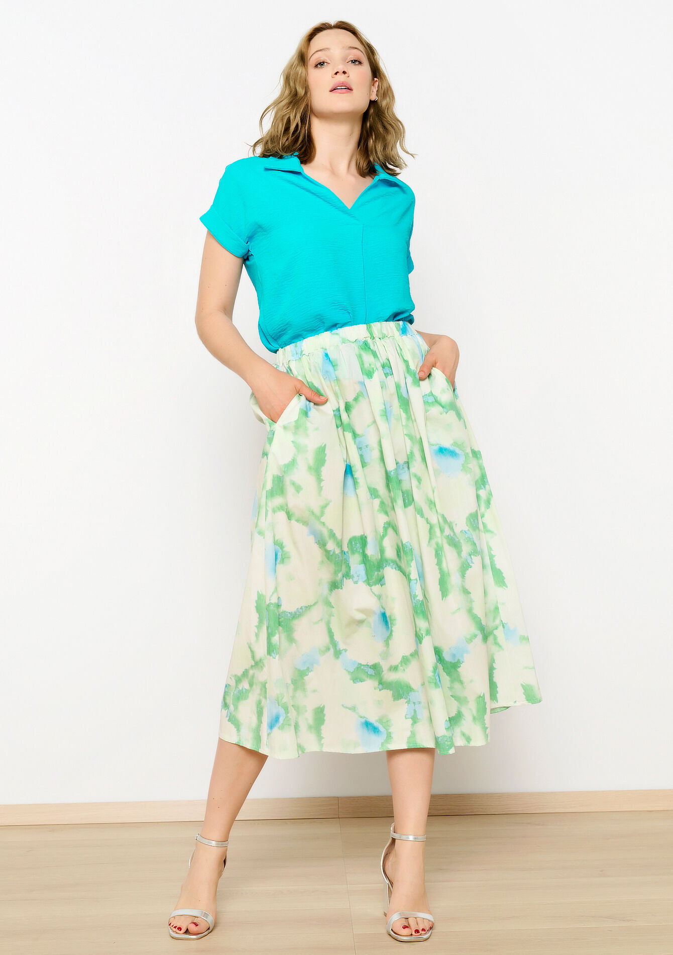 Midirok met tie-dye, Midirok met tie-dye, , back