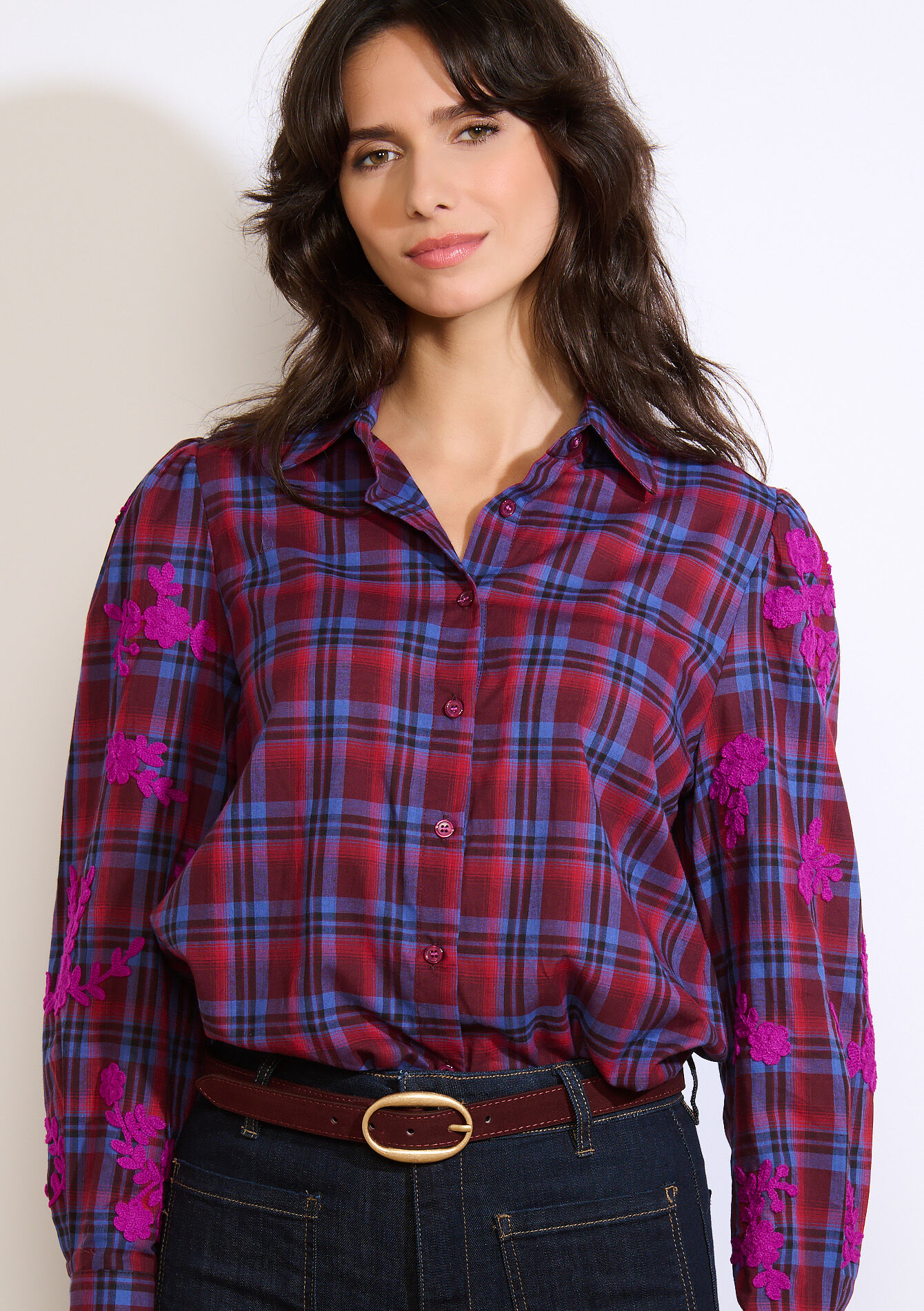 Ceinture en cuir boucle dorée, Ceinture en cuir boucle dorée, , detail_model