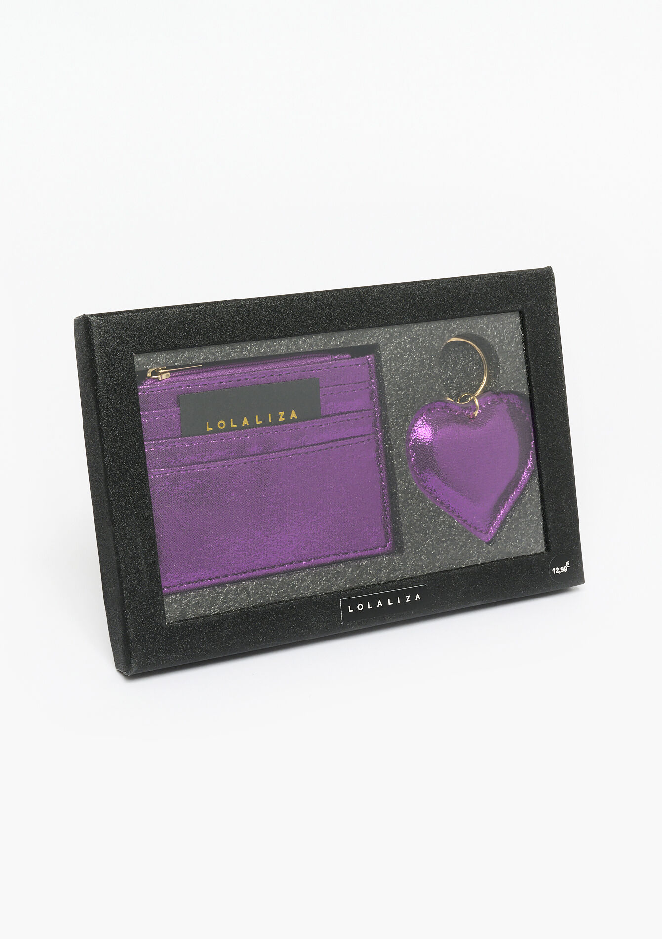 Key ring and wallet set - PURPLE - 1088881