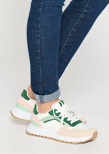 Multicolour sneakers - GREEN APPLE  - 13000631_1783