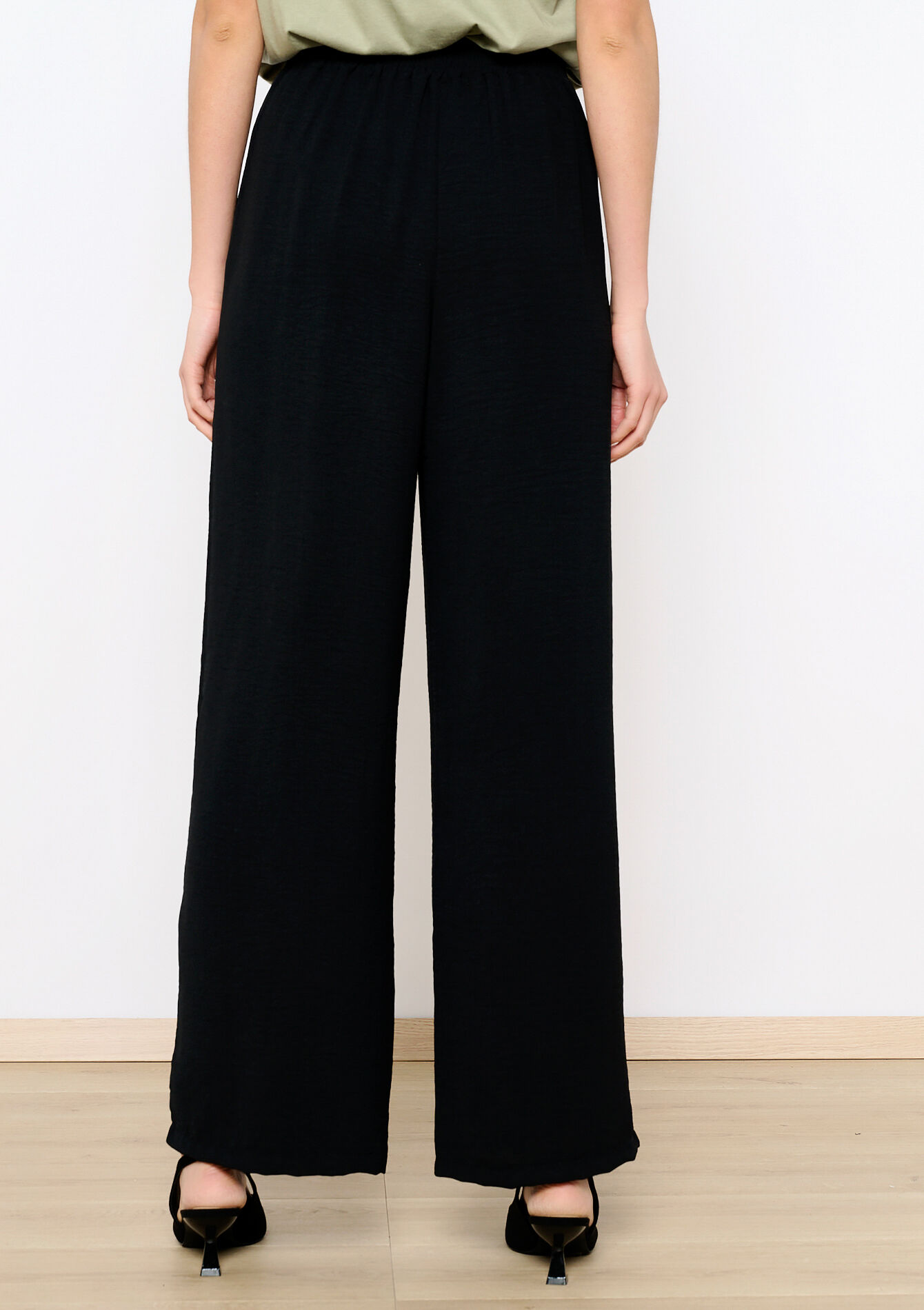 Pantalon froissé, Pantalon froissé - BLACK - 1074183