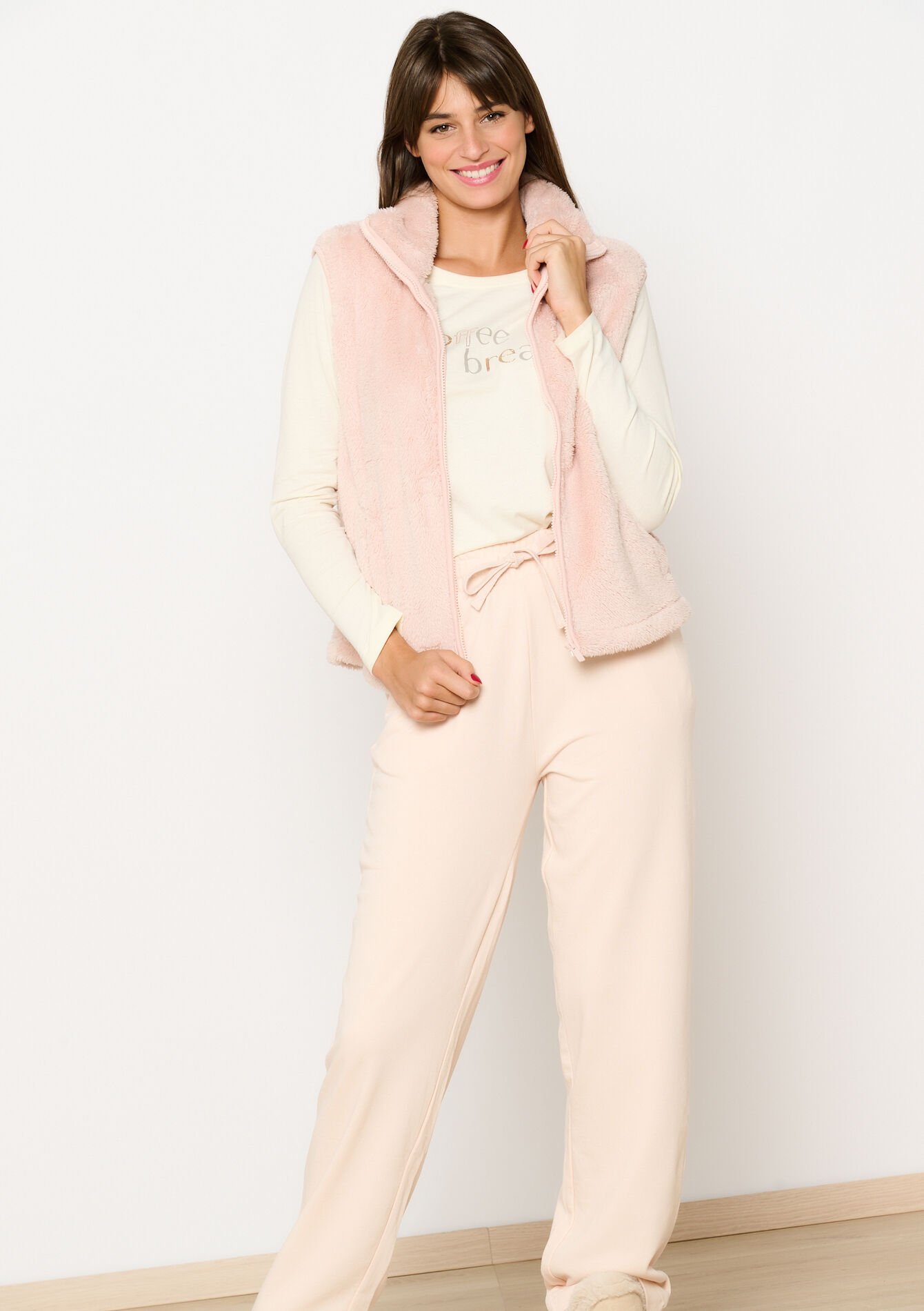Driedelige pyjamaset, Driedelige pyjamaset - LIGHT PINK - 02100268_1303