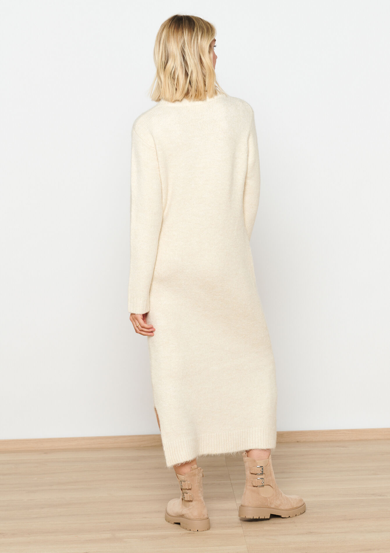 Robe en maille, Robe en maille - VANILLA WHITE - 15100230_1013