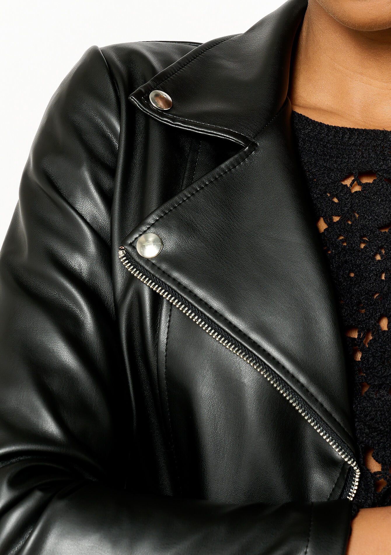 Perfecto en similicuir - BLACK - 09100917_1119