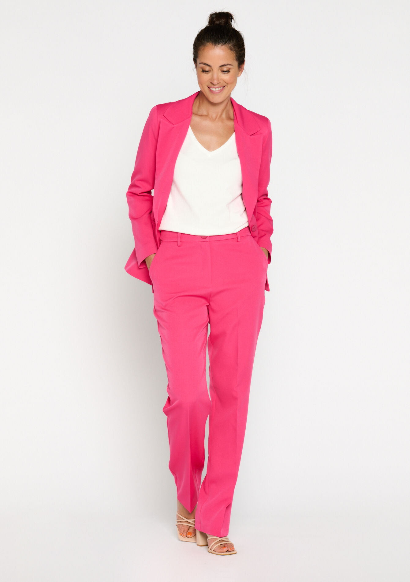 Suiting trousers, Suiting trousers - PINK BERRY - 06100505_1377