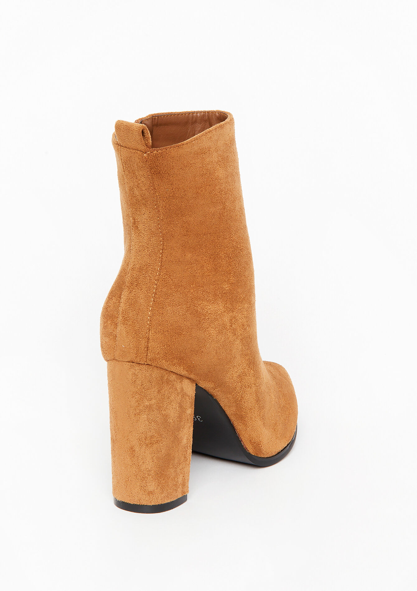 Bottes en suédine - CAMEL CINNAMON - 13100209_3835