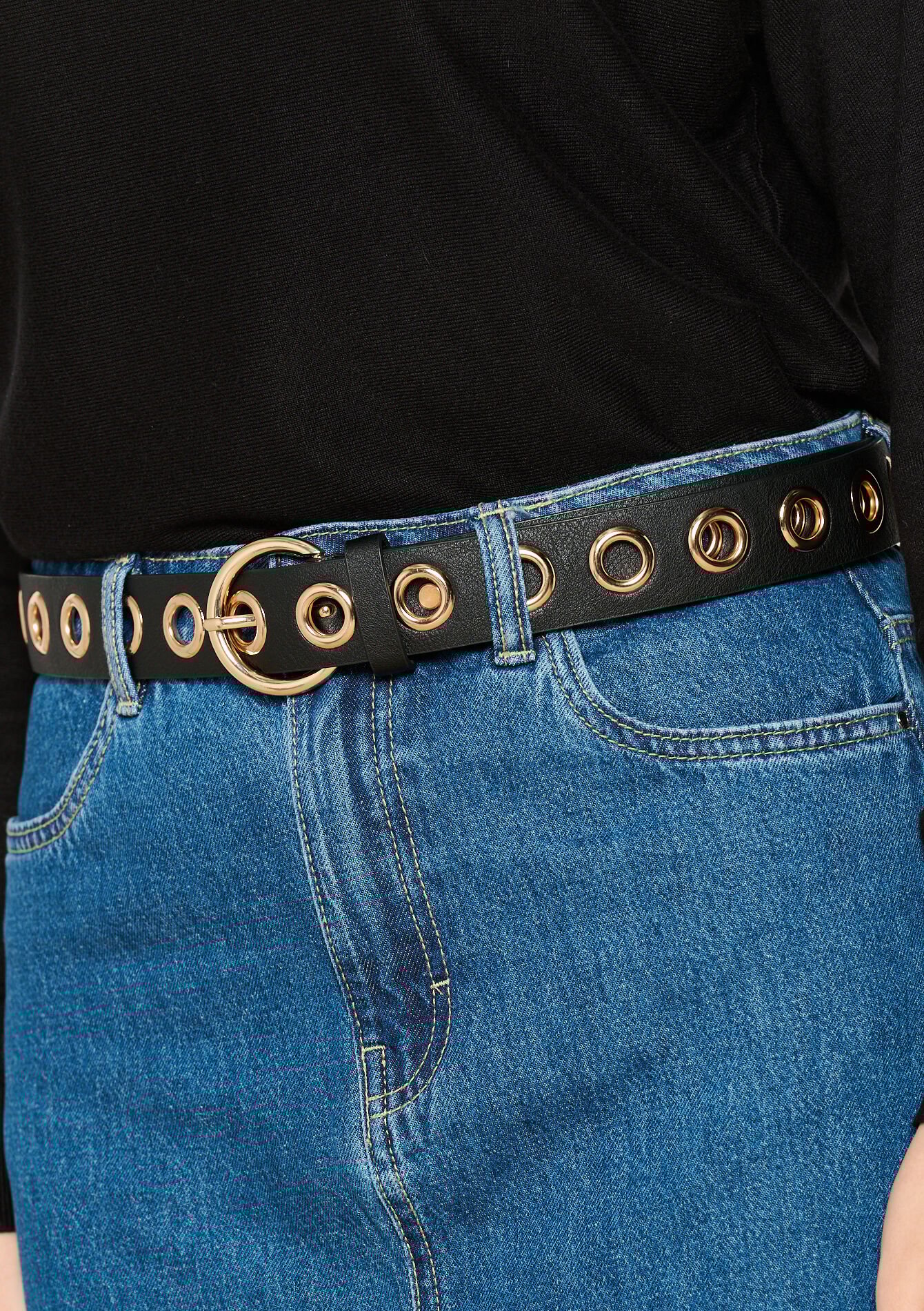 Riem van imitatieleer, Riem van imitatieleer - BLACK - 14001842_1119