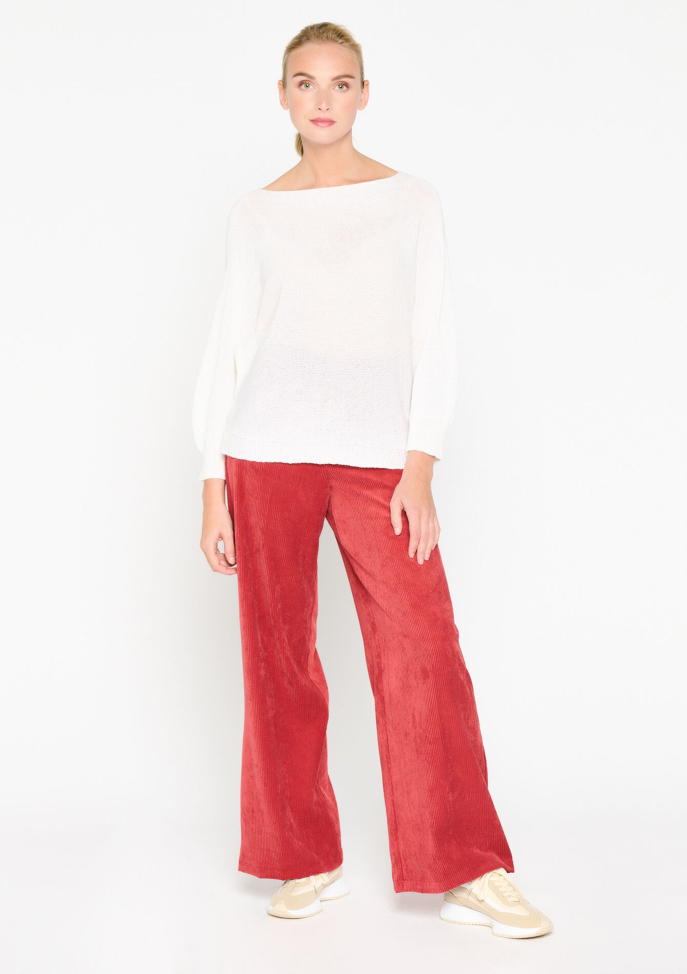 Pull à manches chauve-souris, Pull à manches chauve-souris - OFFWHITE - 04006057