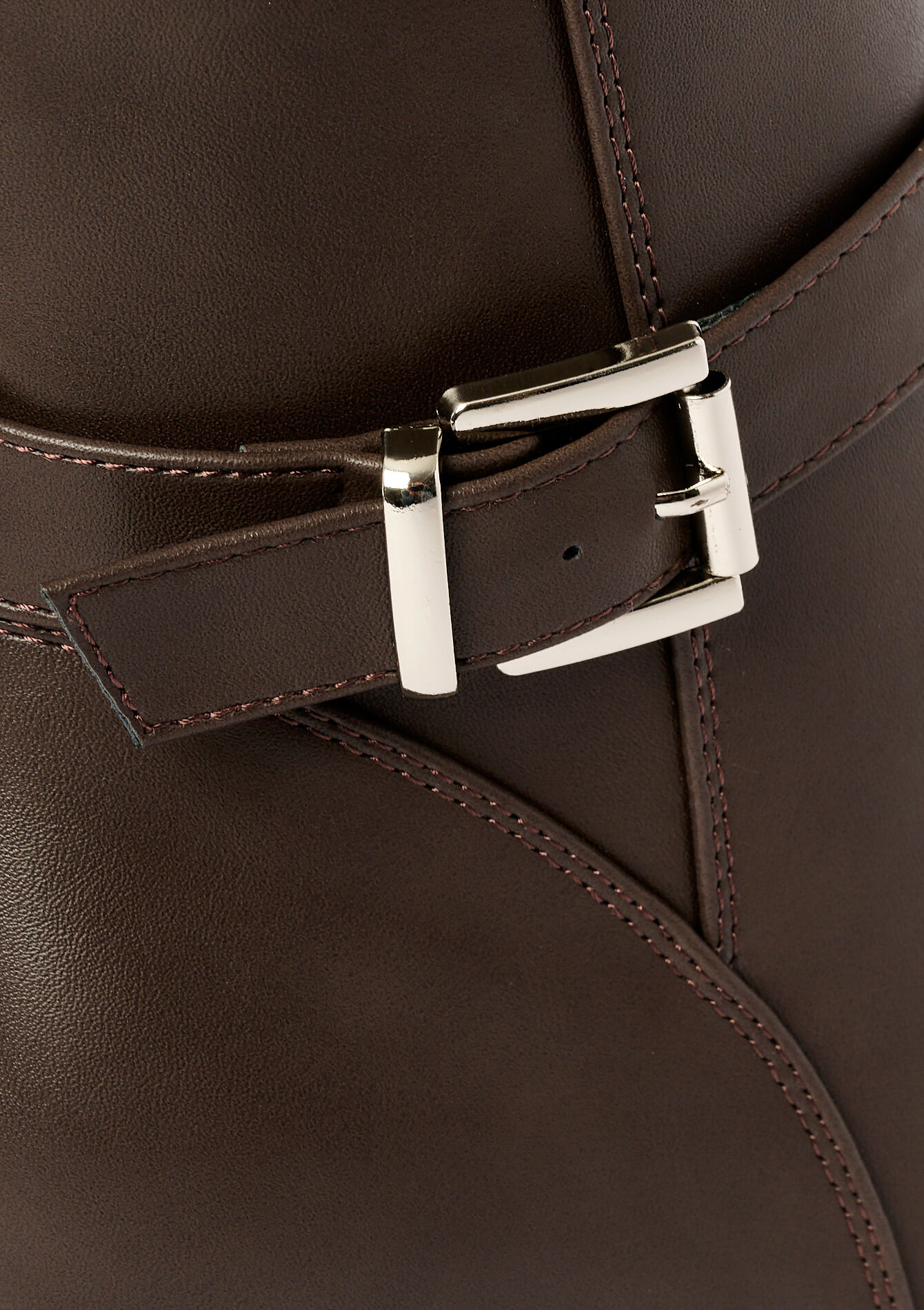 Ankle boots with buckle, Ankle boots with buckle - BROWN DARK CHOCOLATE - 13100264_3720