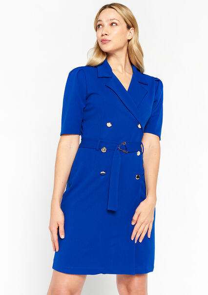 Blazer dress - ELECTRIC BLUE - 08103214_1619