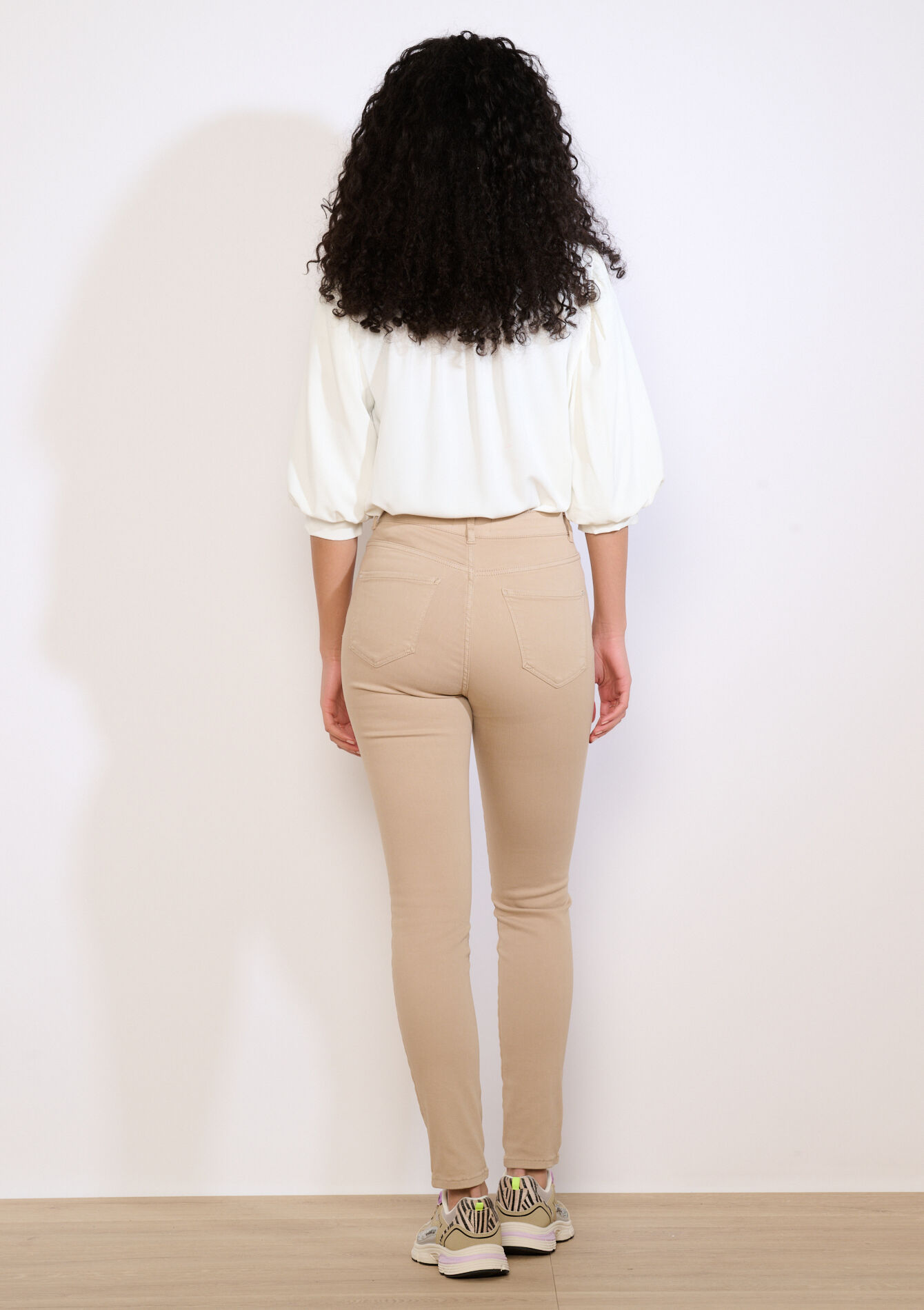 Multiple size slimfit pants, Multiple size slimfit pants - TAUPE - 06004680_1021