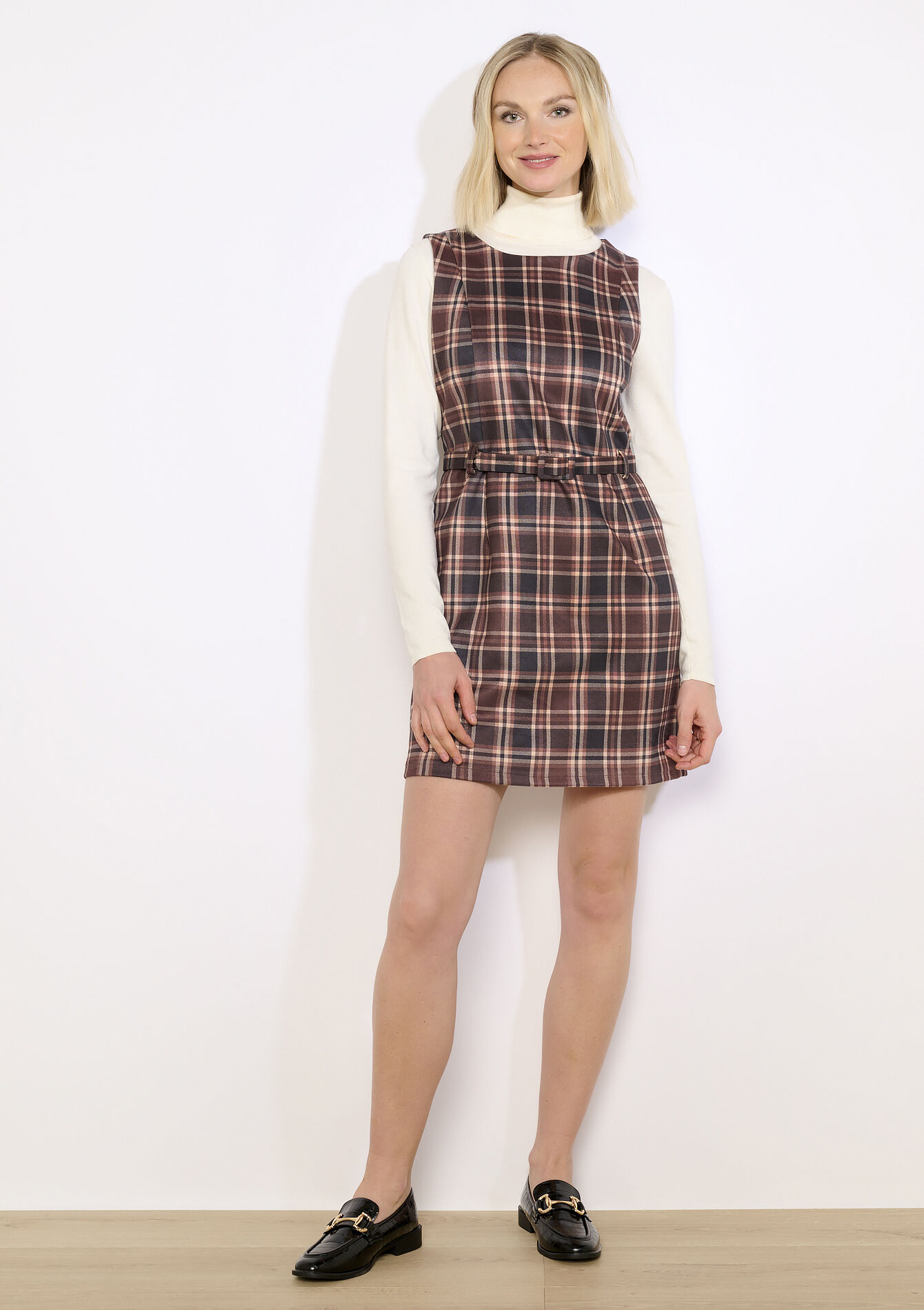 Robe courte sans manches, Robe courte sans manches - BLACK - 08104408_1119