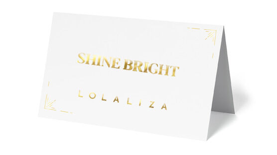 Gift card - SHINE BRIGHT - 1065819