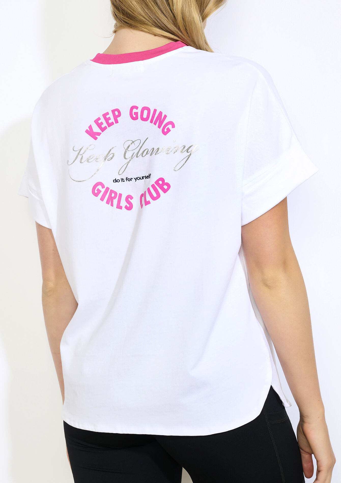 T-shirt de sport coton, T-shirt de sport coton - OPTICAL WHITE - 15100396_1019