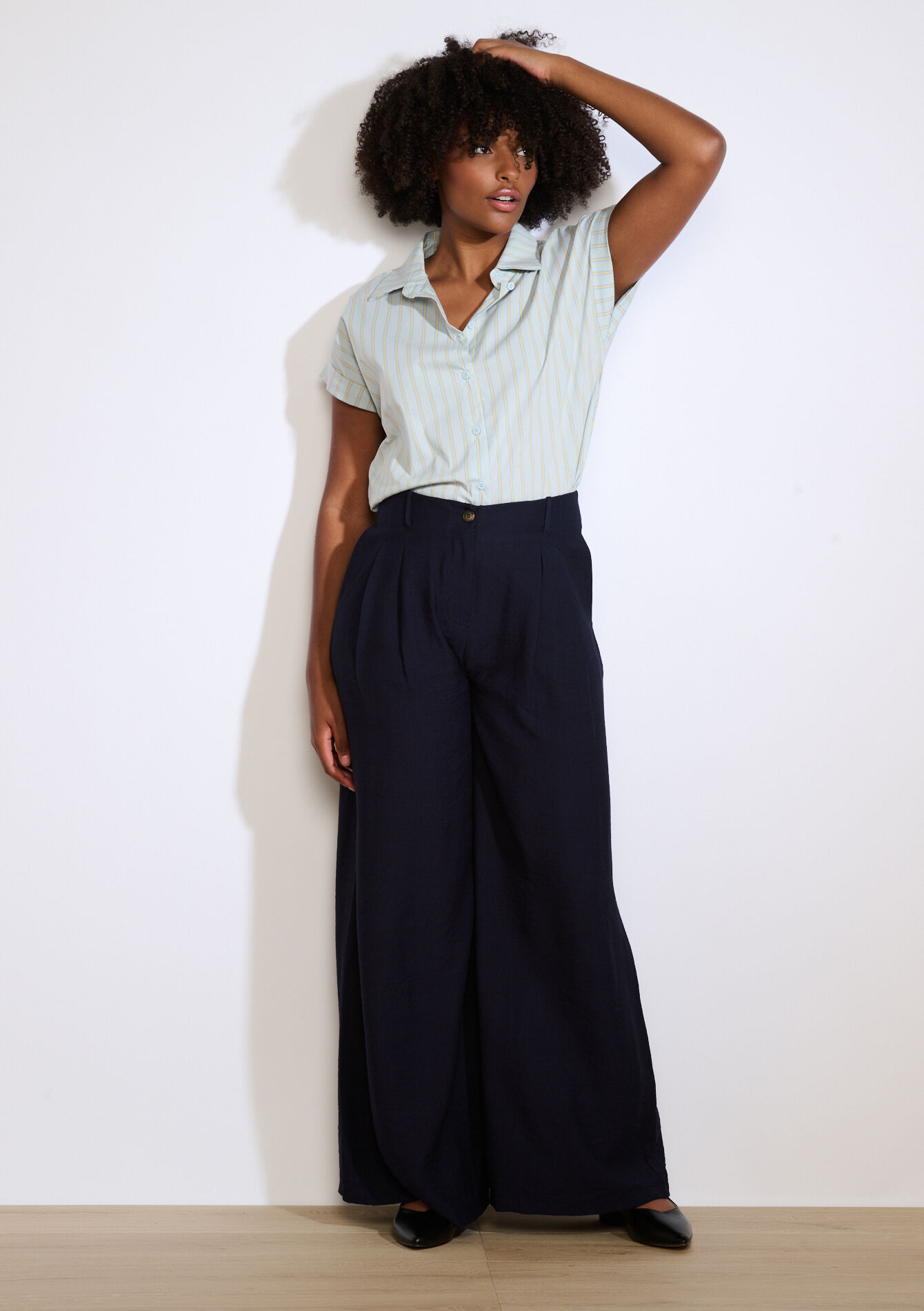 Wijde broek , Wijde broek , , back