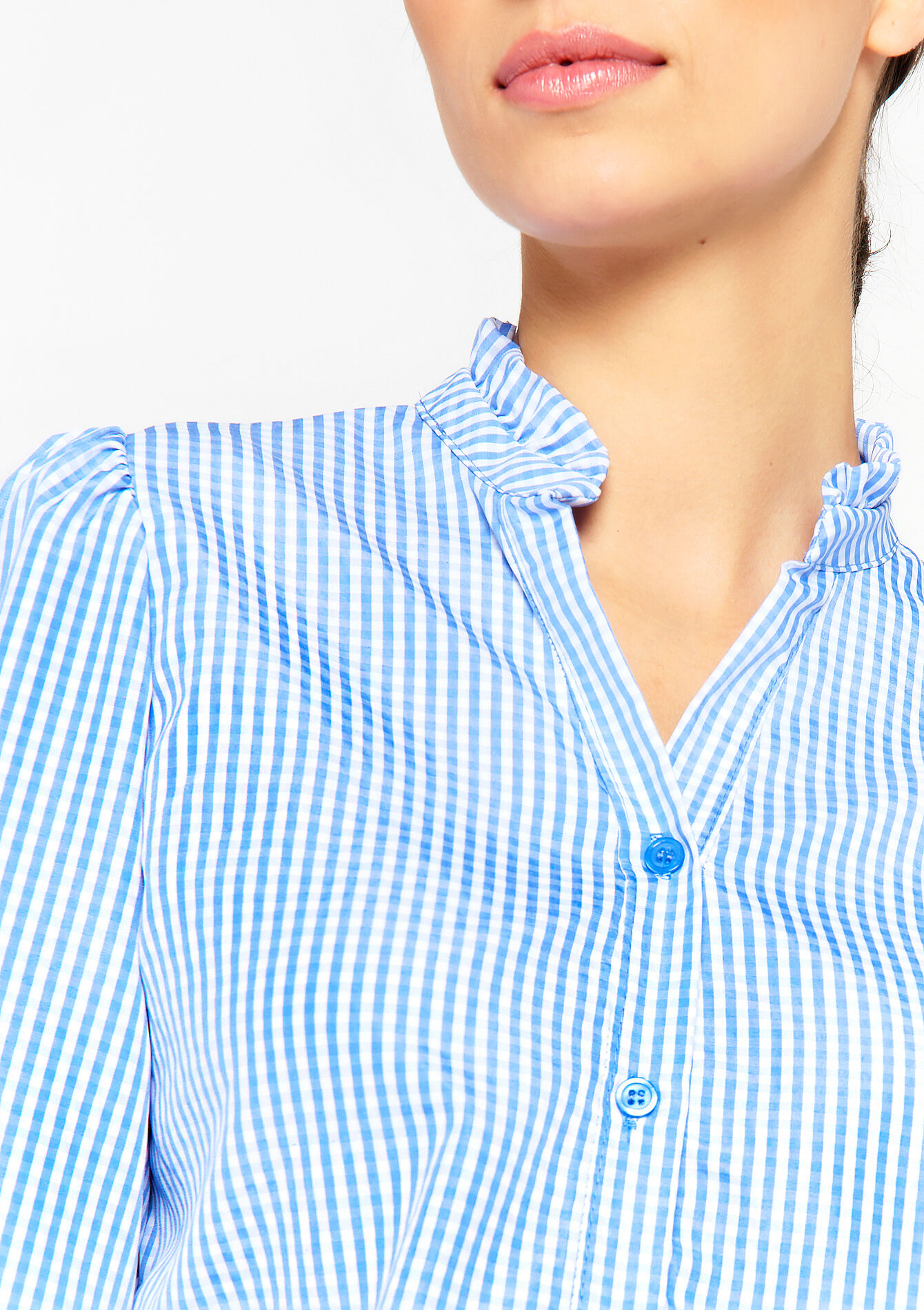 Striped shirt, Striped shirt - BLUE PASTEL - 1073957
