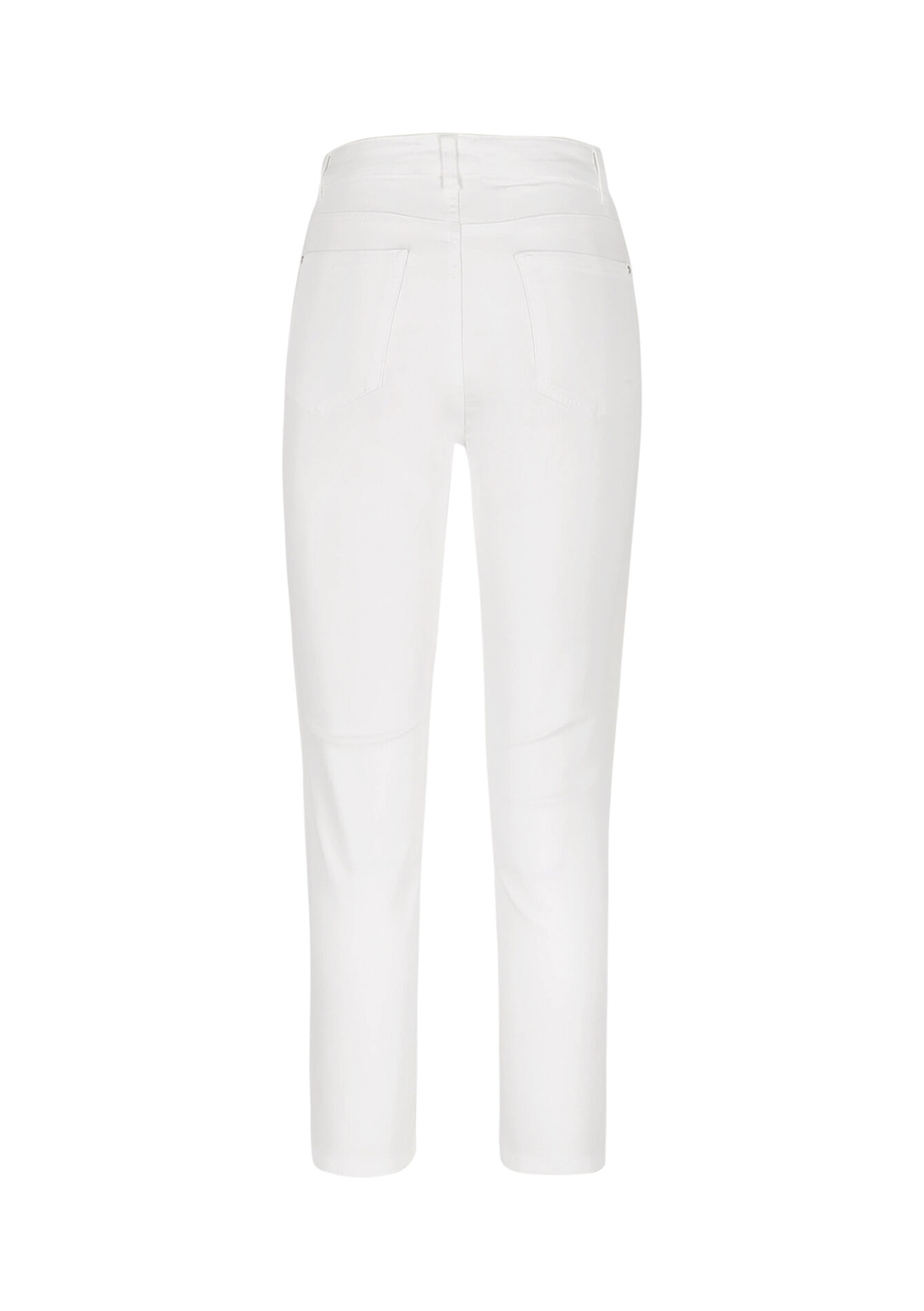 Slim enkellange broek, Slim enkellange broek - OPTICAL WHITE - 06004656_1019