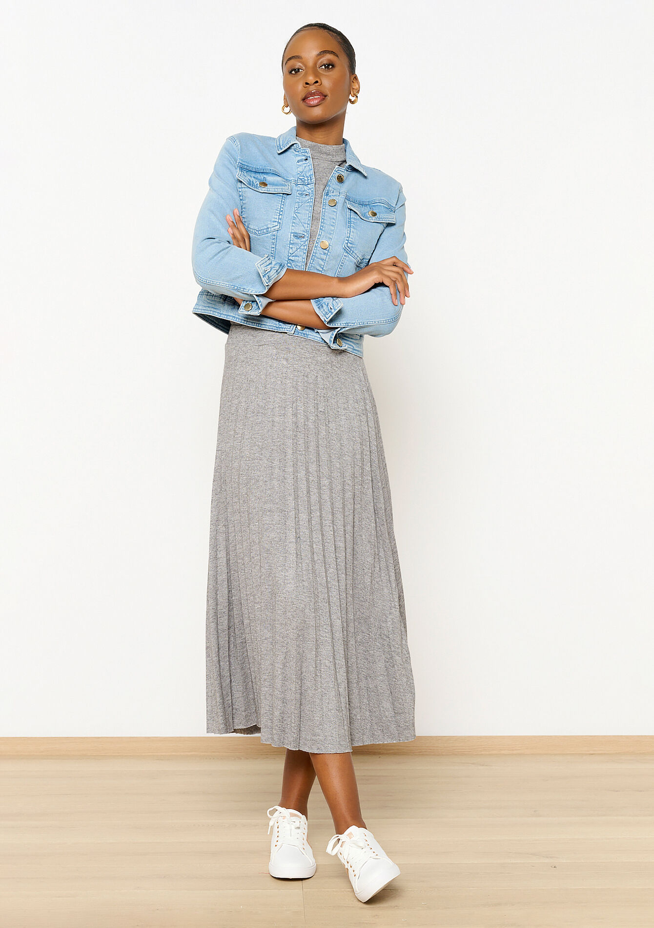 Denim jas - LIGHT BLUE JEANS - 09100866_91