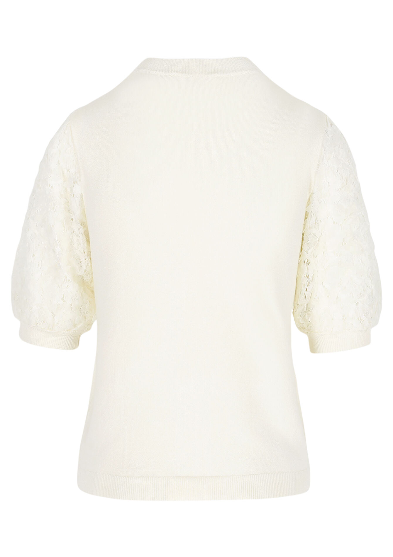 Top manches dentelle, Top manches dentelle - OFFWHITE - 04006916
