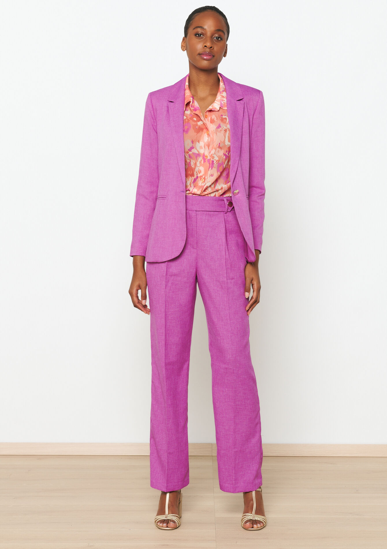 Suiting broek, , back