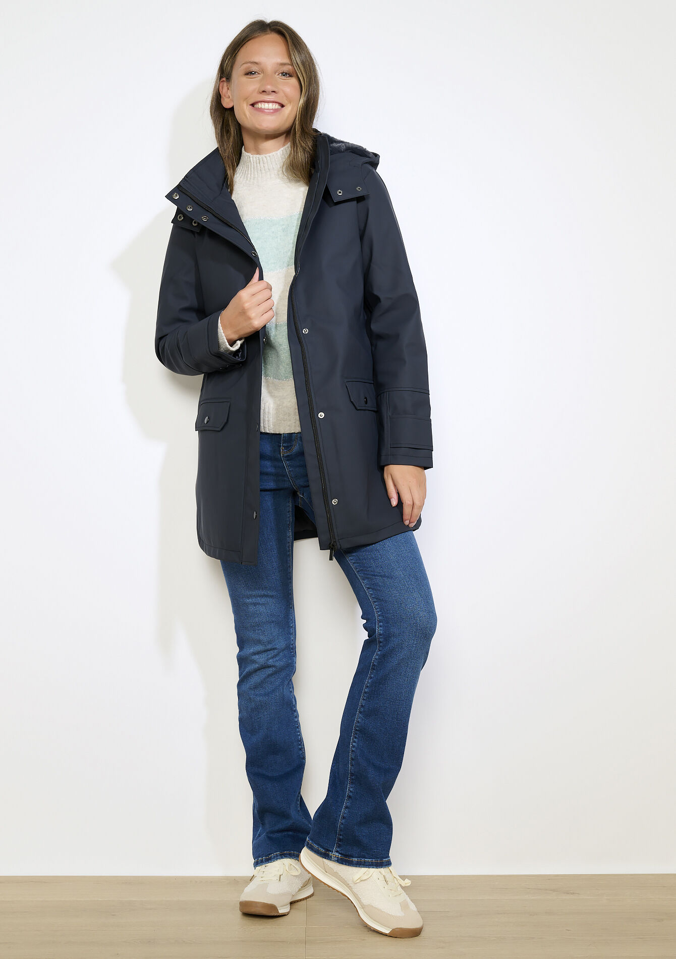 Parka imperméable matelassée, Parka imperméable matelassée - BLACK - 23000741_1119