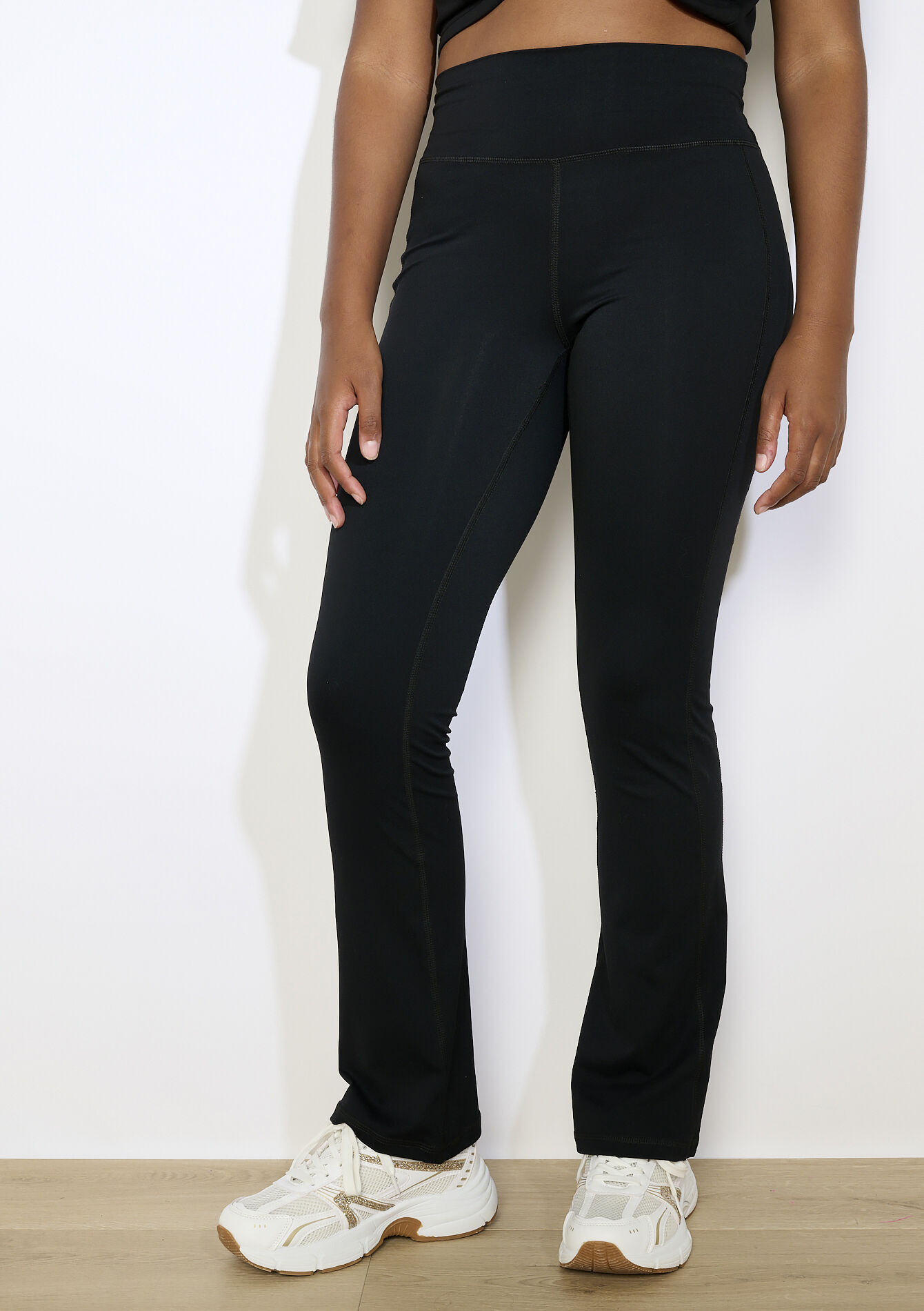 Flared sport pants, Flared sport pants - BLACK - 15100369_1119