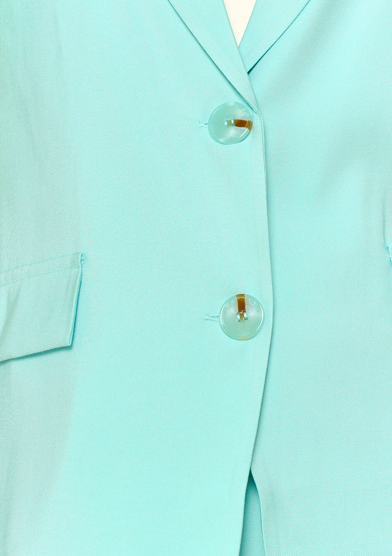 Veste de tailleur sans manches, Veste de tailleur sans manches - TURQUOISE - 09100923_1759