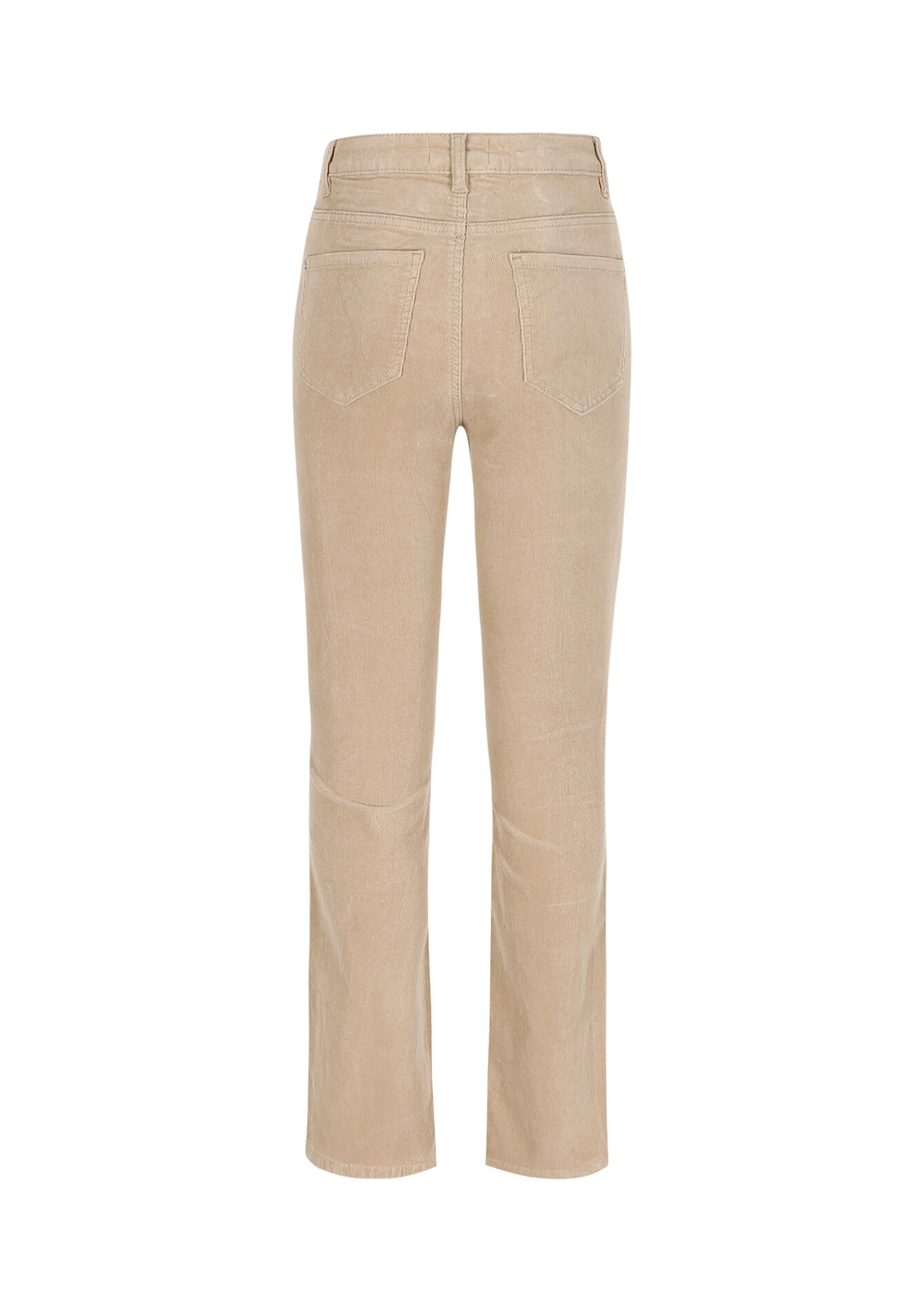 Pantalon bootcut en velours côtelé, Pantalon bootcut en velours côtelé - LT BEIGE - 06004609_2527