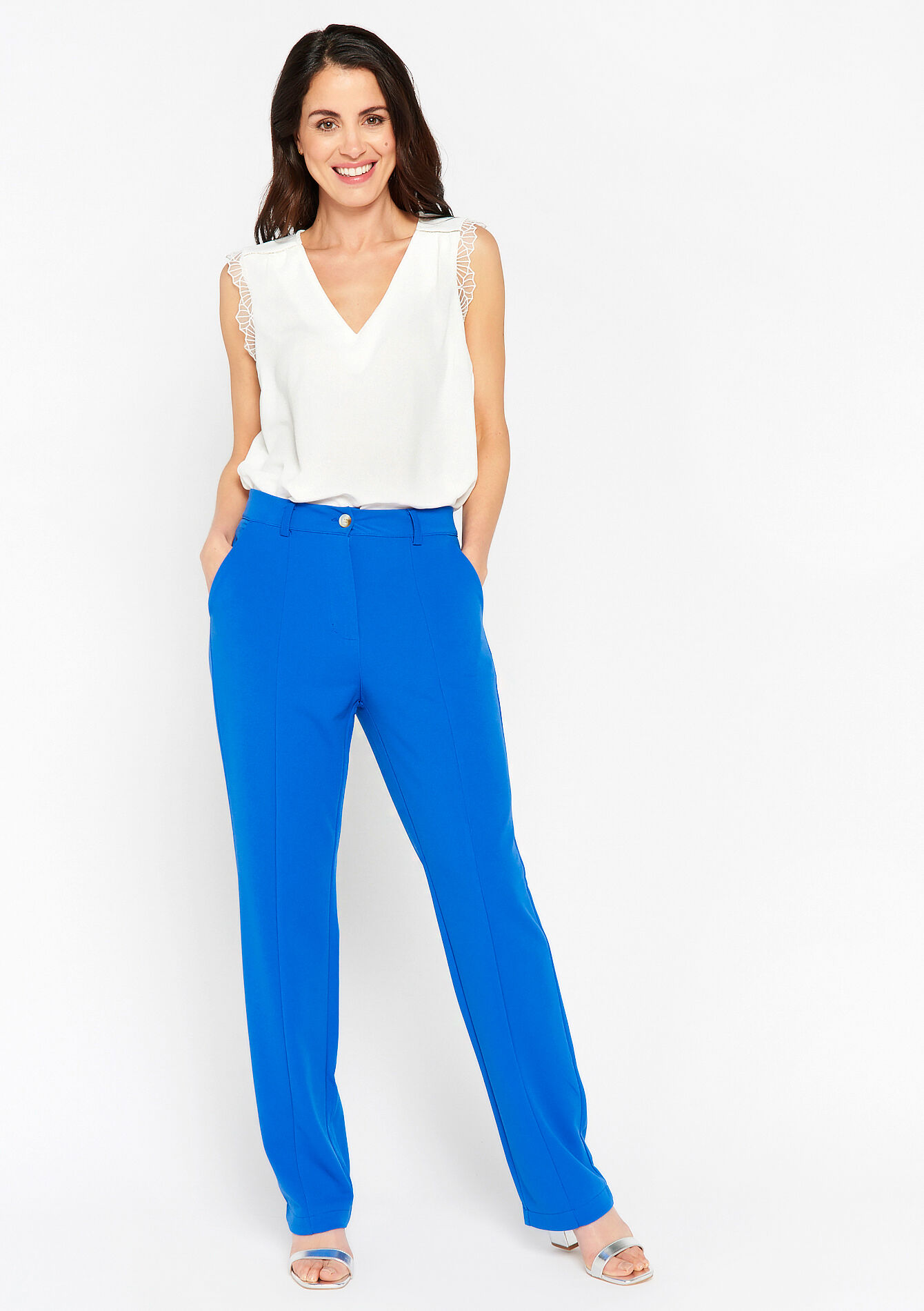 Suiting trousers, Suiting trousers - ELECTRIC BLUE - 1069781