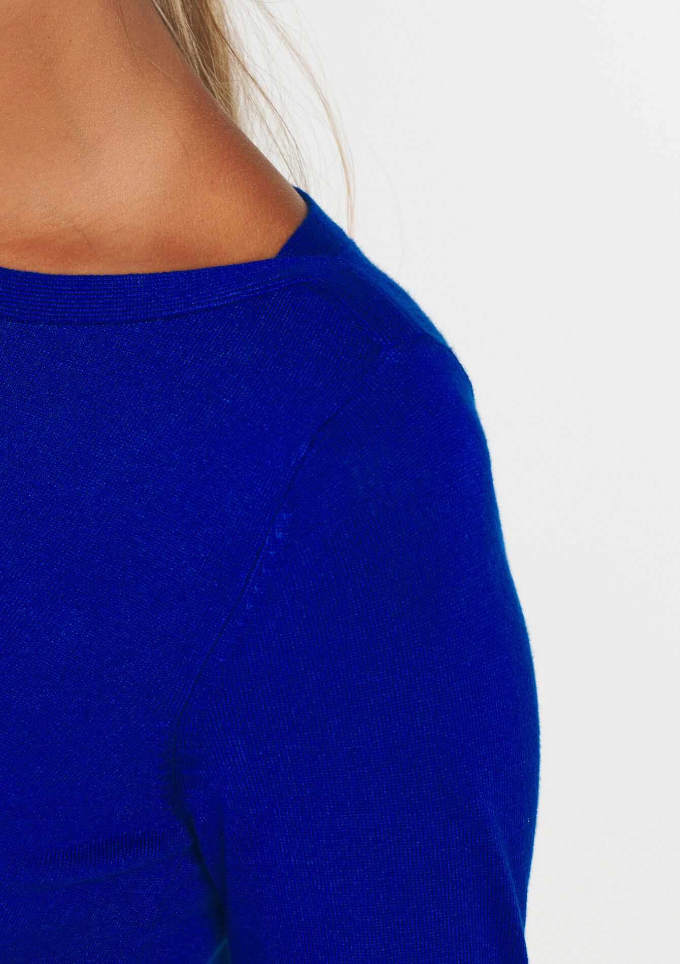 Trui met boothals, Trui met boothals - ELECTRIC BLUE - 04006456_1619