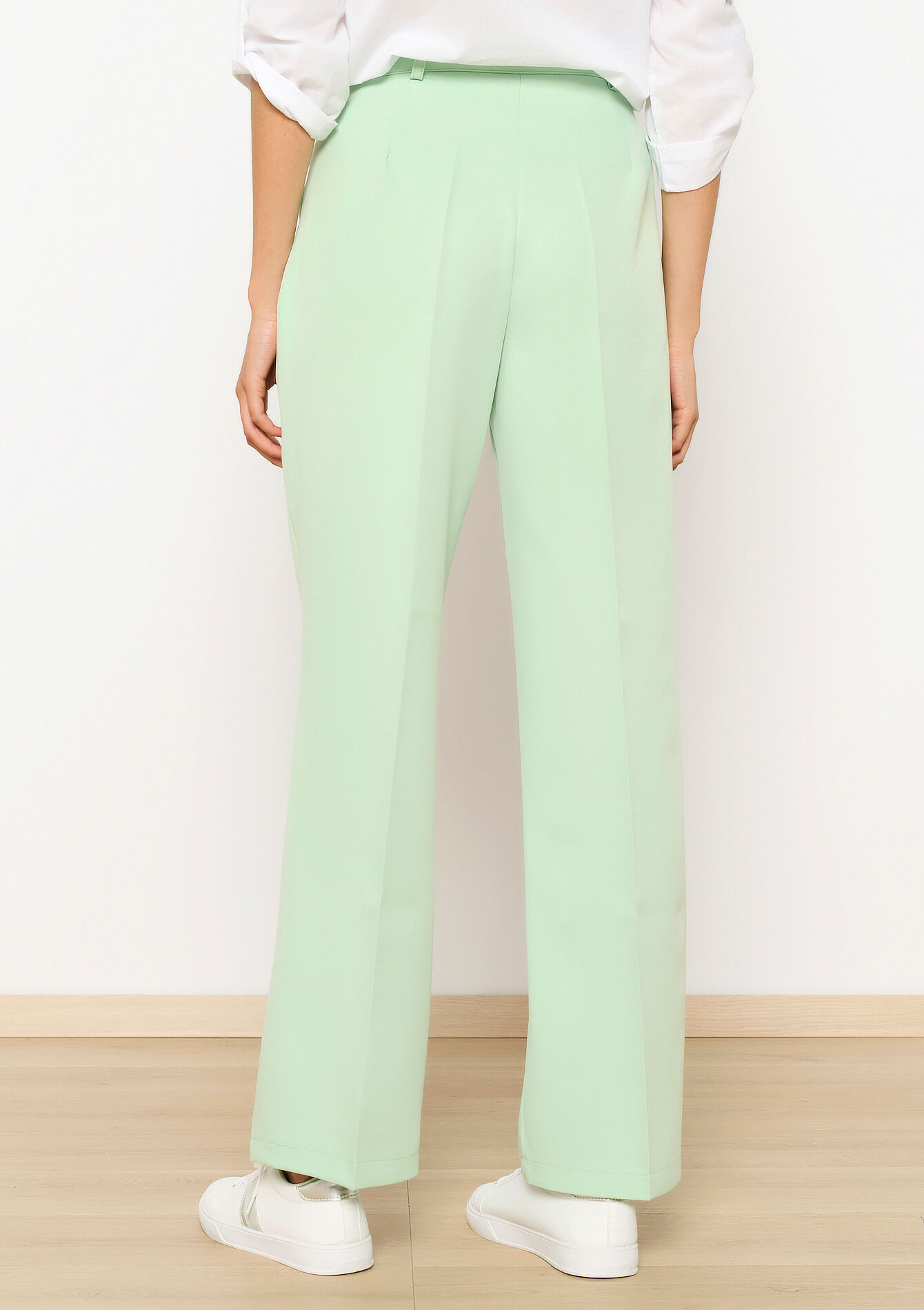 Rechte broek, Rechte broek - ALMOND GREEN - 06100625_1724