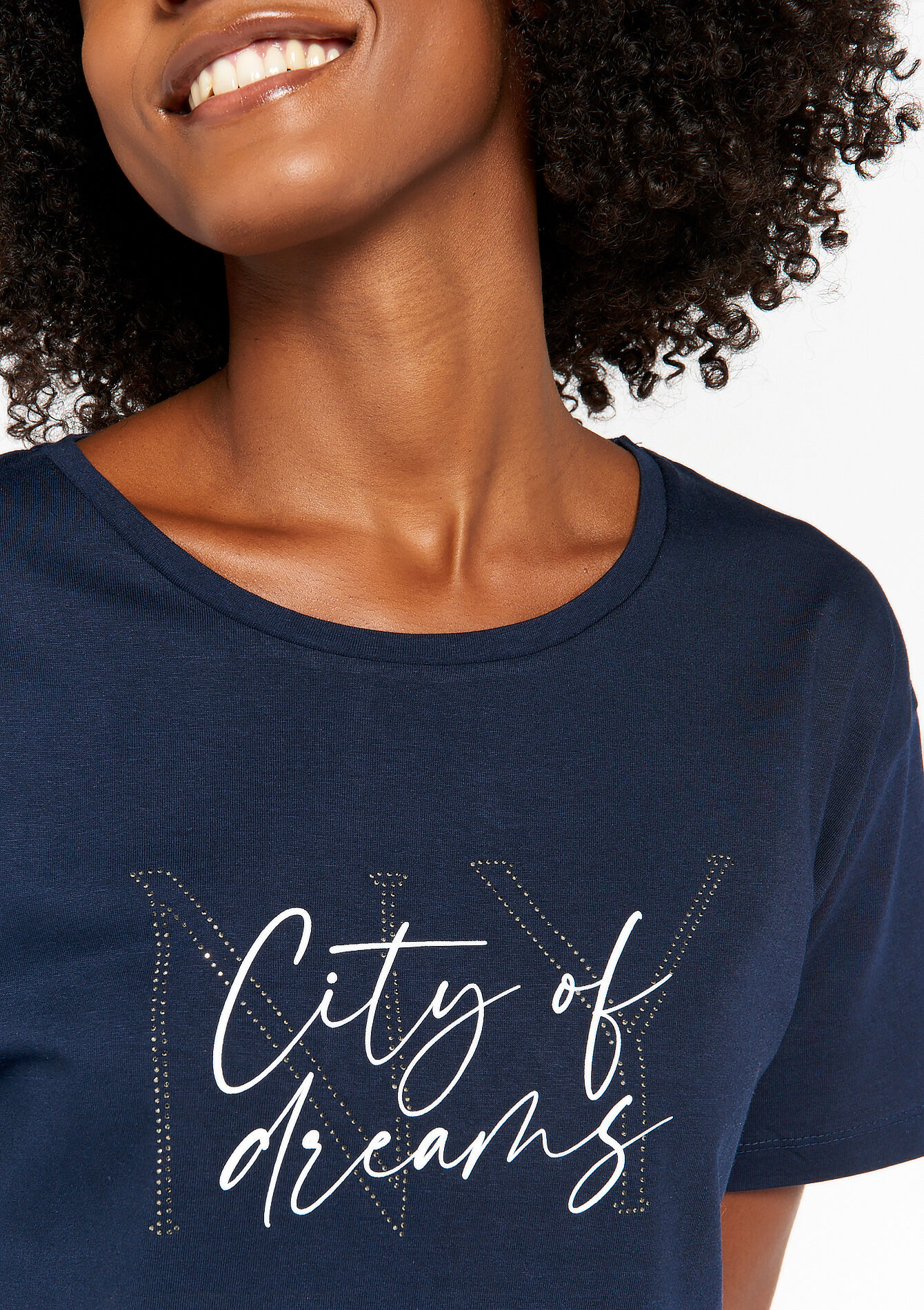 T-shirt avec illustration - NAVY BASIC - 02301423_2723