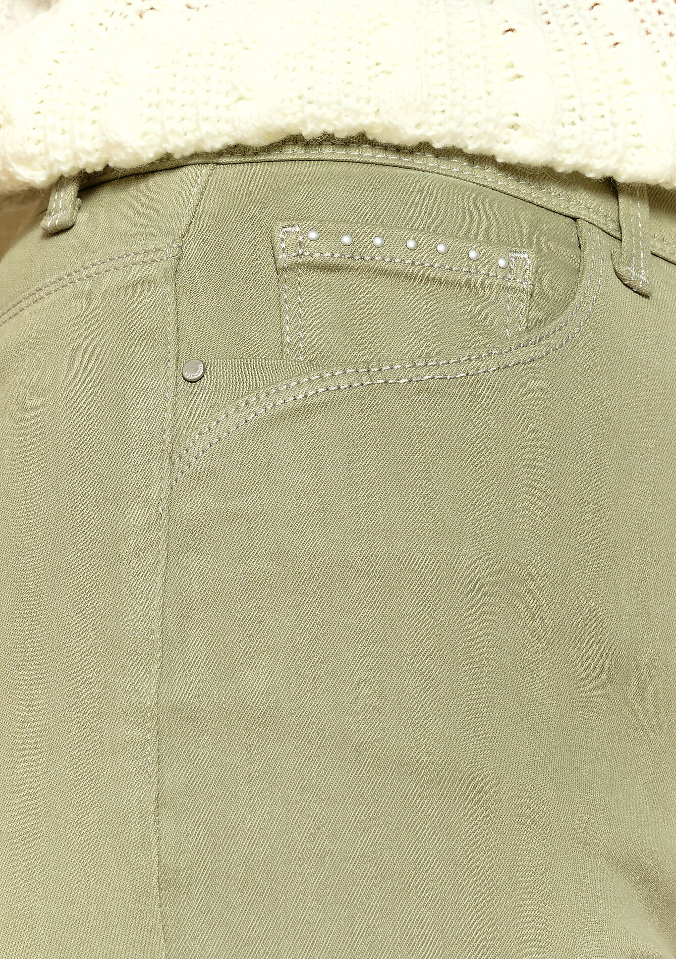 Pantalon coupe slim - OFFWHITE - 06004470