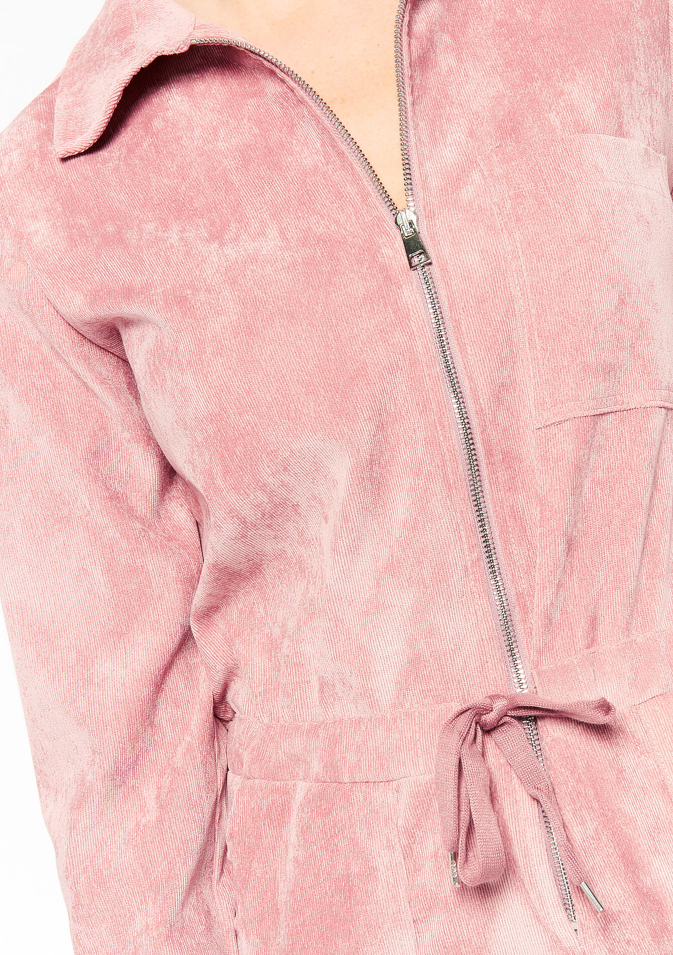 Corduroy boiler suit, Corduroy boiler suit - COSMETIC PINK - 06004357_5733