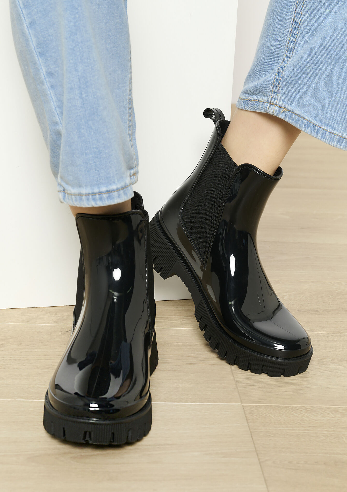 Bottines de pluie chic, Bottines de pluie chic - BLACK - 13100296_1119